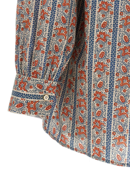 Shirt by Valentino Garavani for men in cotton multicolor & print features an polished silhouette, showcasing a sophisticated and detail for a truly polished finish.