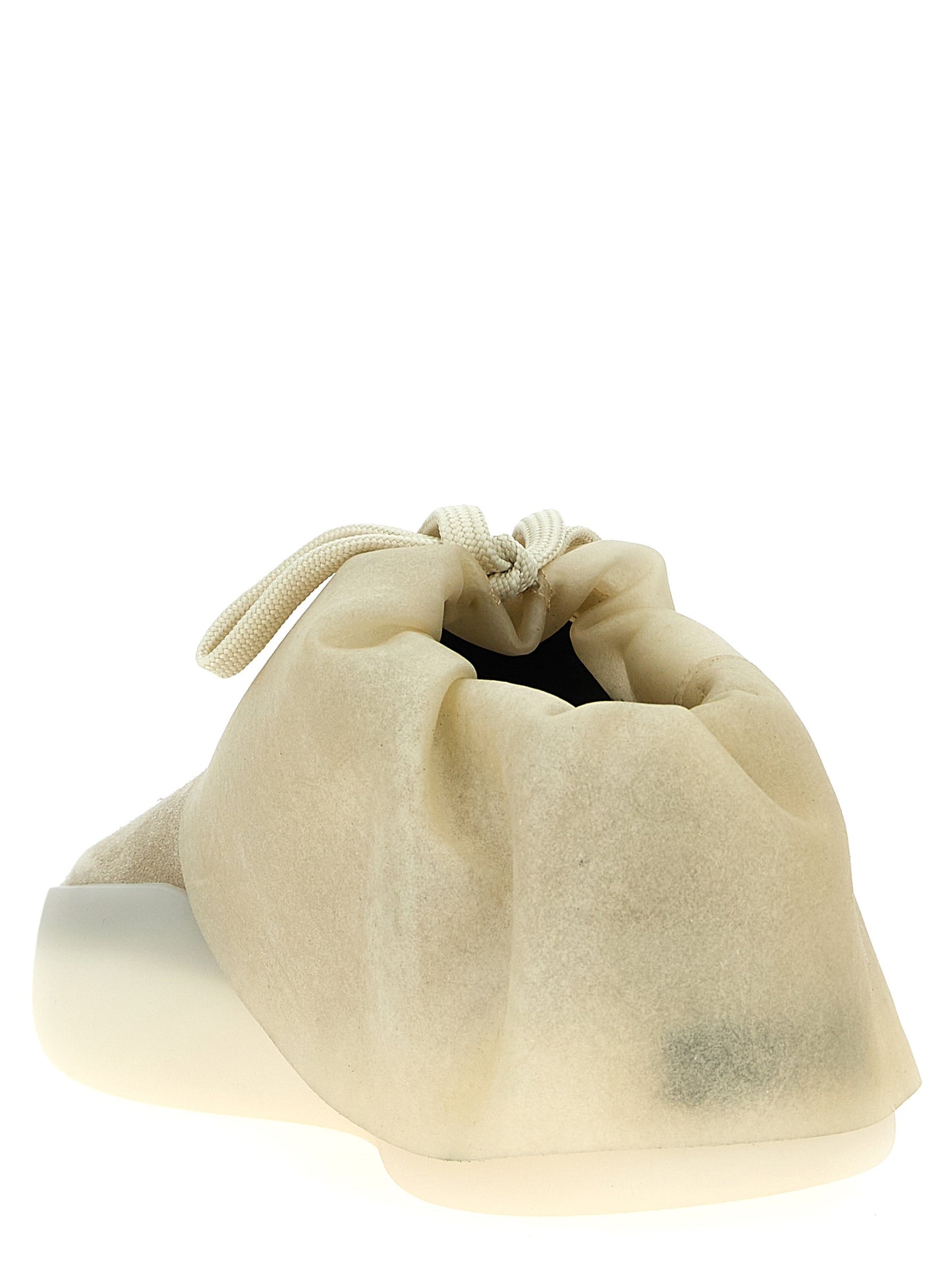 Sneakers by Fear Of God for men in silicone suede leather beige features an timeless silhouette from the Men's Fashion Silicone Suede leather Sneakers collection, showcasing a signature fashion style with an timeless finish.