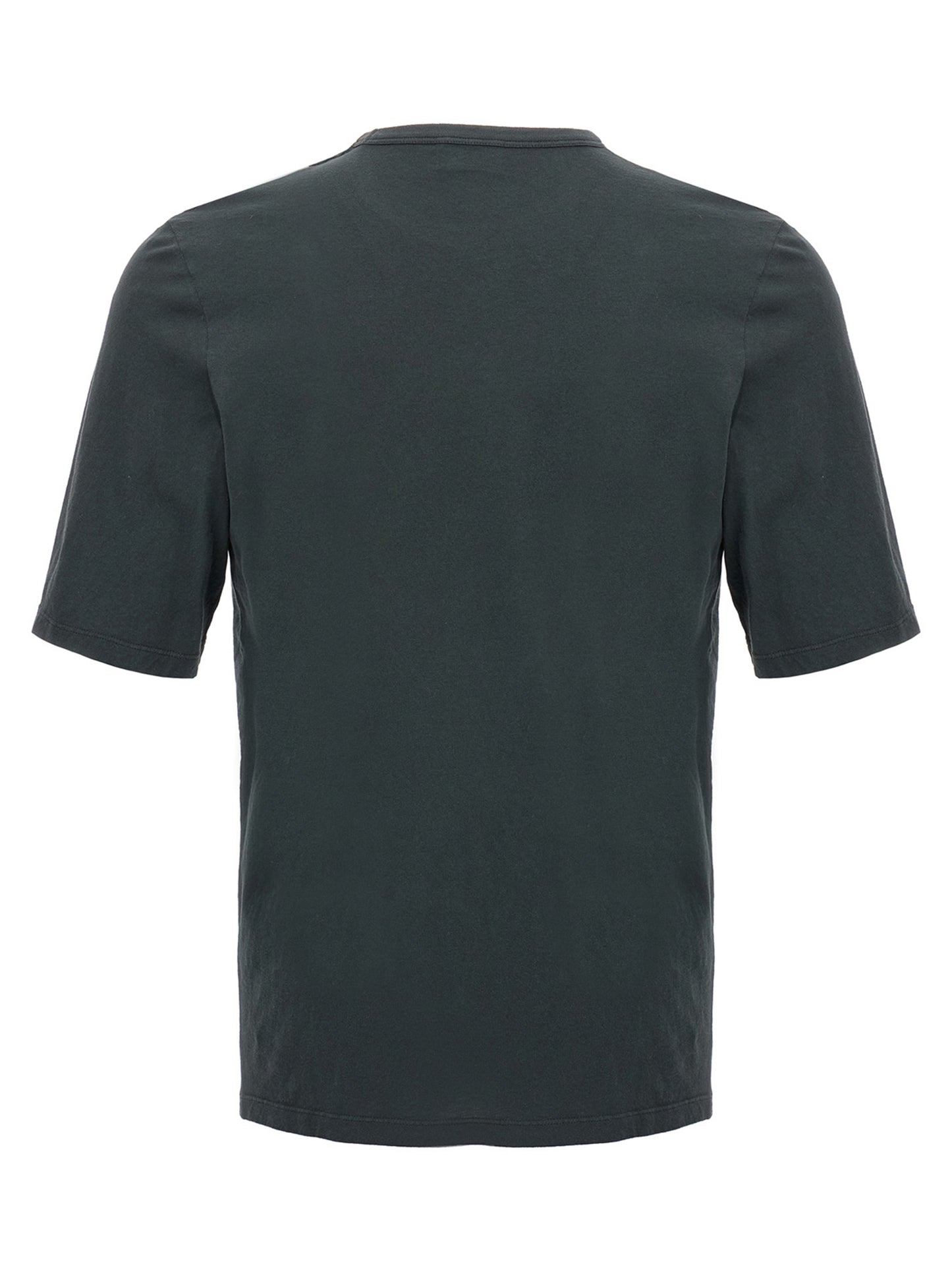 T-Shirt by Saint Laurent for men in cotton black features an edgy silhouette, meticulously detailed with a sophisticated and crew neckline for a truly edgy finish.