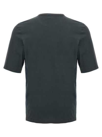 T-Shirt by Saint Laurent for men in cotton black features an edgy silhouette, meticulously detailed with a sophisticated and crew neckline for a truly edgy finish.