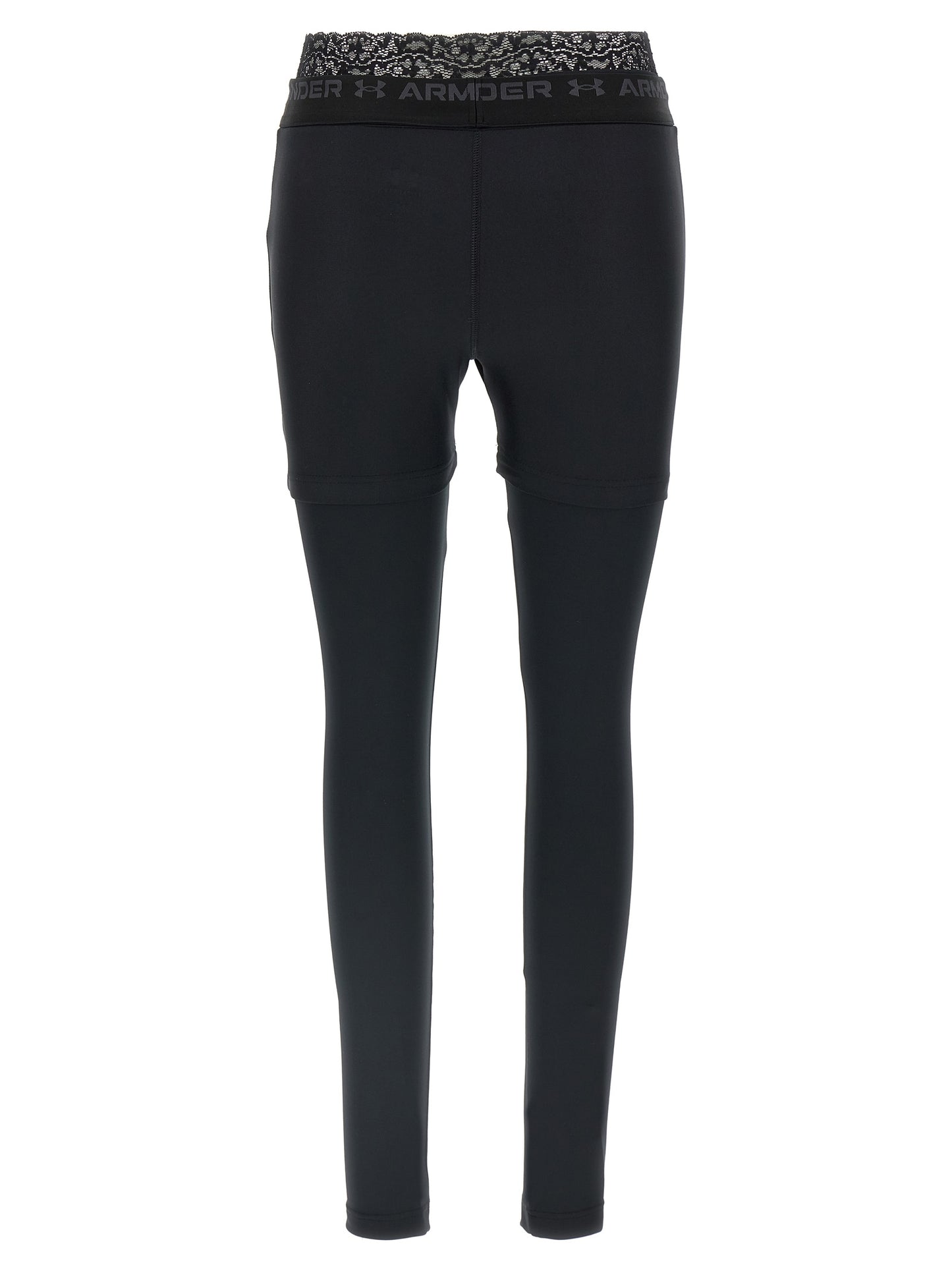 Activewear Leggings by Balenciaga for men in stretch polyester black & print features a sporty athletic & leggings with a and long, showcasing a sporty silhouette enhanced by innovative .