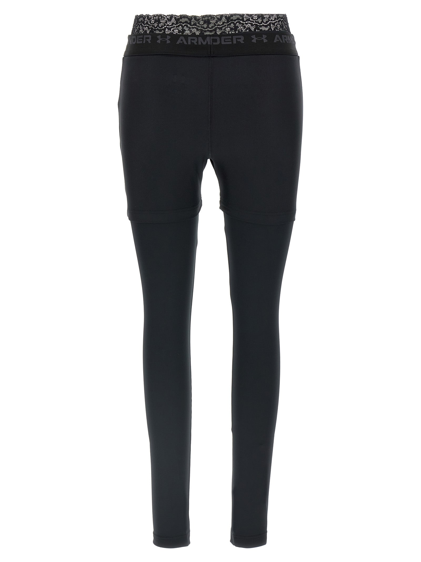 Activewear Leggings by Balenciaga for men in stretch polyester black & print features a sporty athletic & leggings with a and long, showcasing a sporty silhouette enhanced by innovative .
