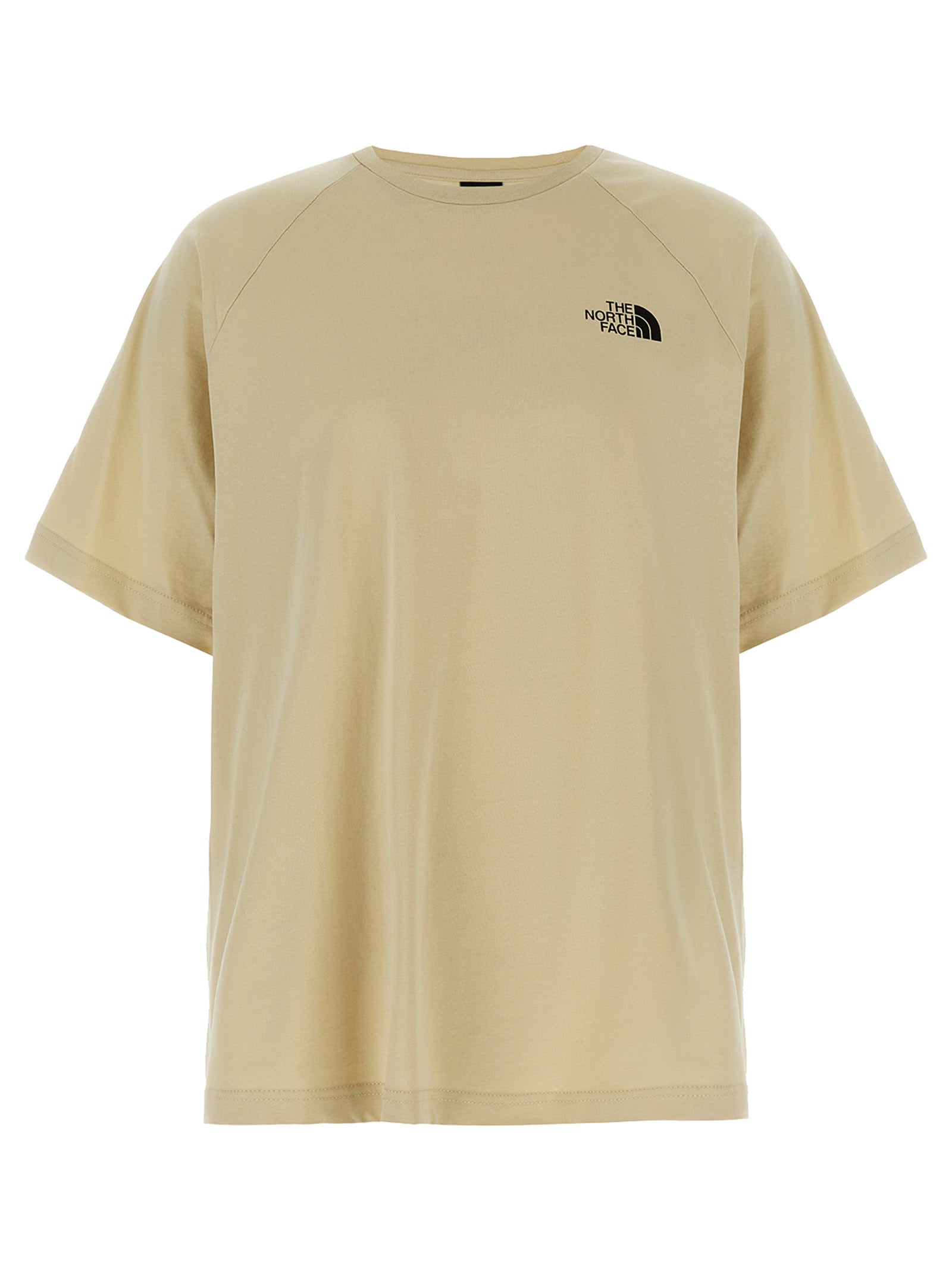 T-Shirt by The North Face for men in cotton beige & print showcases a chic silhouette, artfully detailed with a chic and for a chic finish.