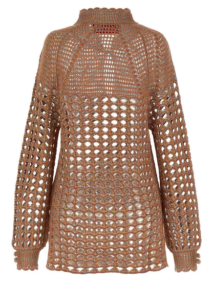 Valentino Garavani Women's Straight Linen & Cotton Cardigan - Multicolor
