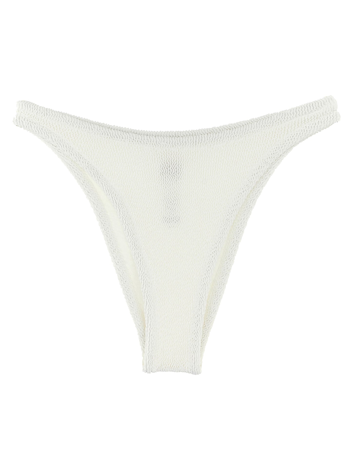 Swim Briefs by MC2 Saint Barth for women in stretch polyamide white features a refined silhouette, showcasing the refined design of this Women's Stretch Polyamide Swim Briefs with a refined fit.