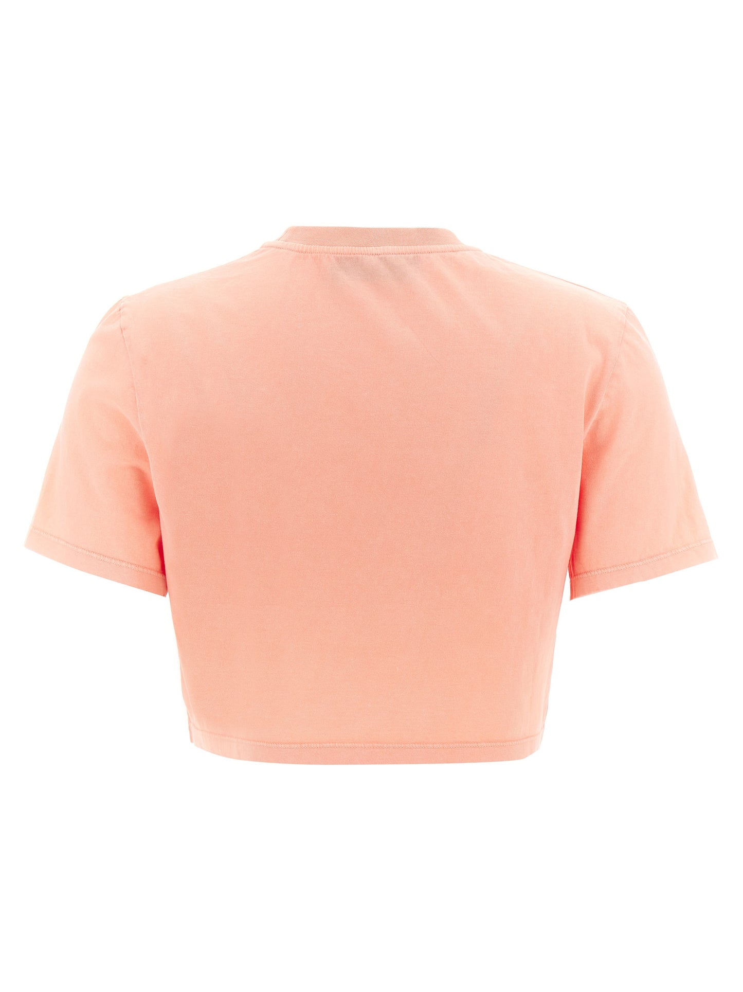 T-Shirt by Fendi for women in cotton multicolor & pink features an edgy silhouette, meticulously detailed with a sophisticated and crew neckline for a truly edgy finish.