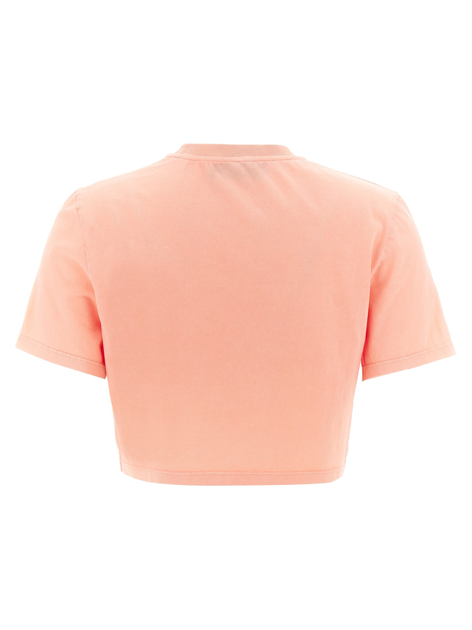 T-Shirt by Fendi for women in cotton multicolor & pink features an edgy silhouette, meticulously detailed with a sophisticated and crew neckline for a truly edgy finish.