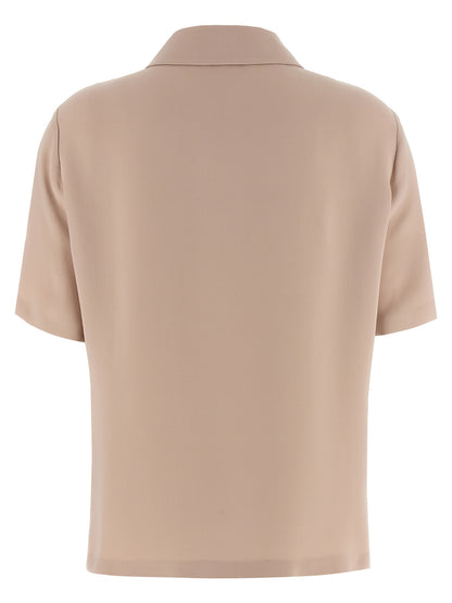 Polo Shirt by Fendi for women in silk multicolor & pink features a eye catching silhouette, showcasing a refined and for a eye catching finish.