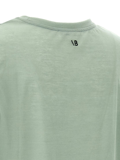 T-Shirt by Victoria Beckham for women in polyamide cotton bicolour, green & transparent features an edgy silhouette, meticulously detailed with a sophisticated and for a truly edgy finish.