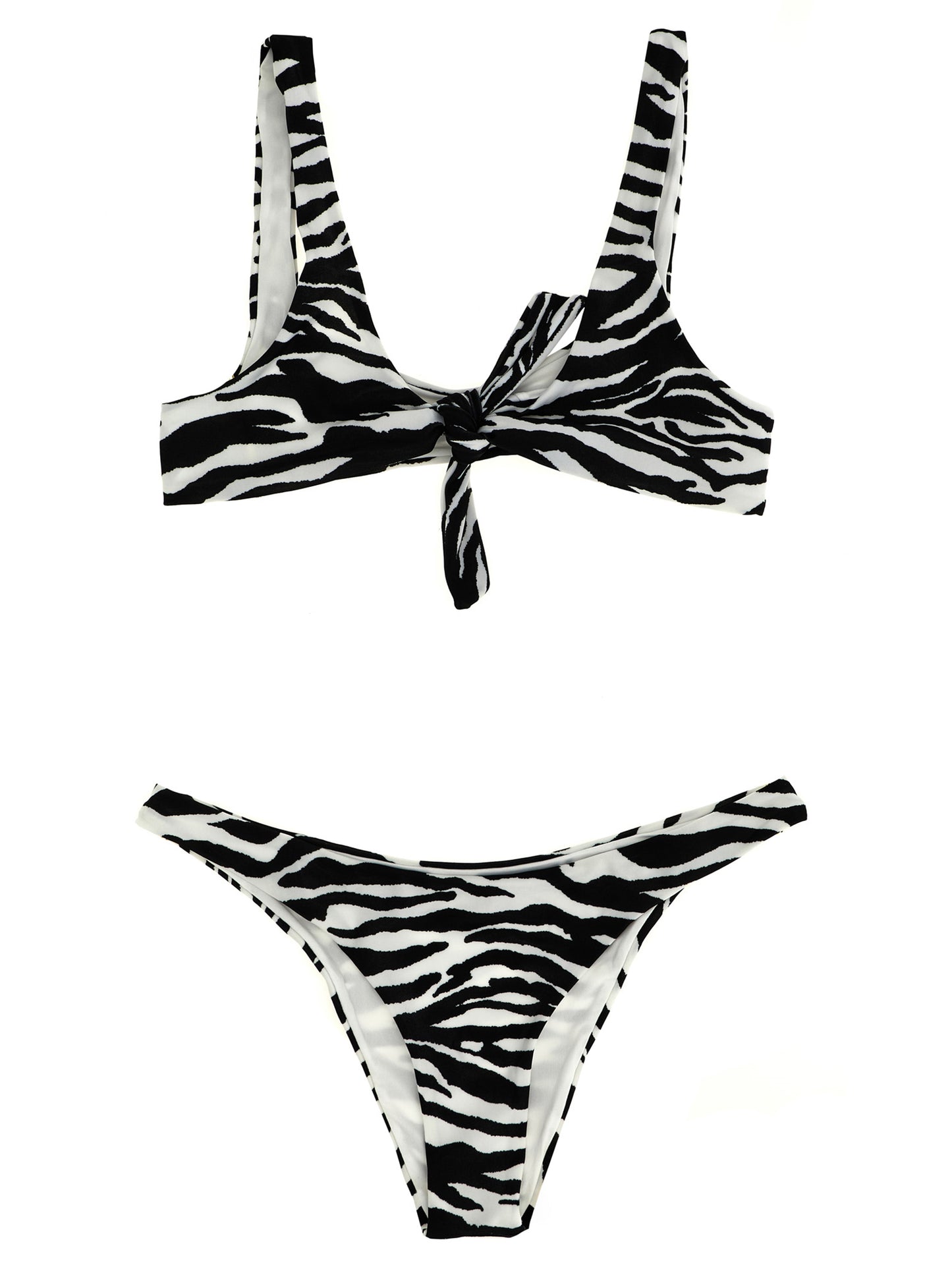 The Attico Bicolor Polyamide Bikini