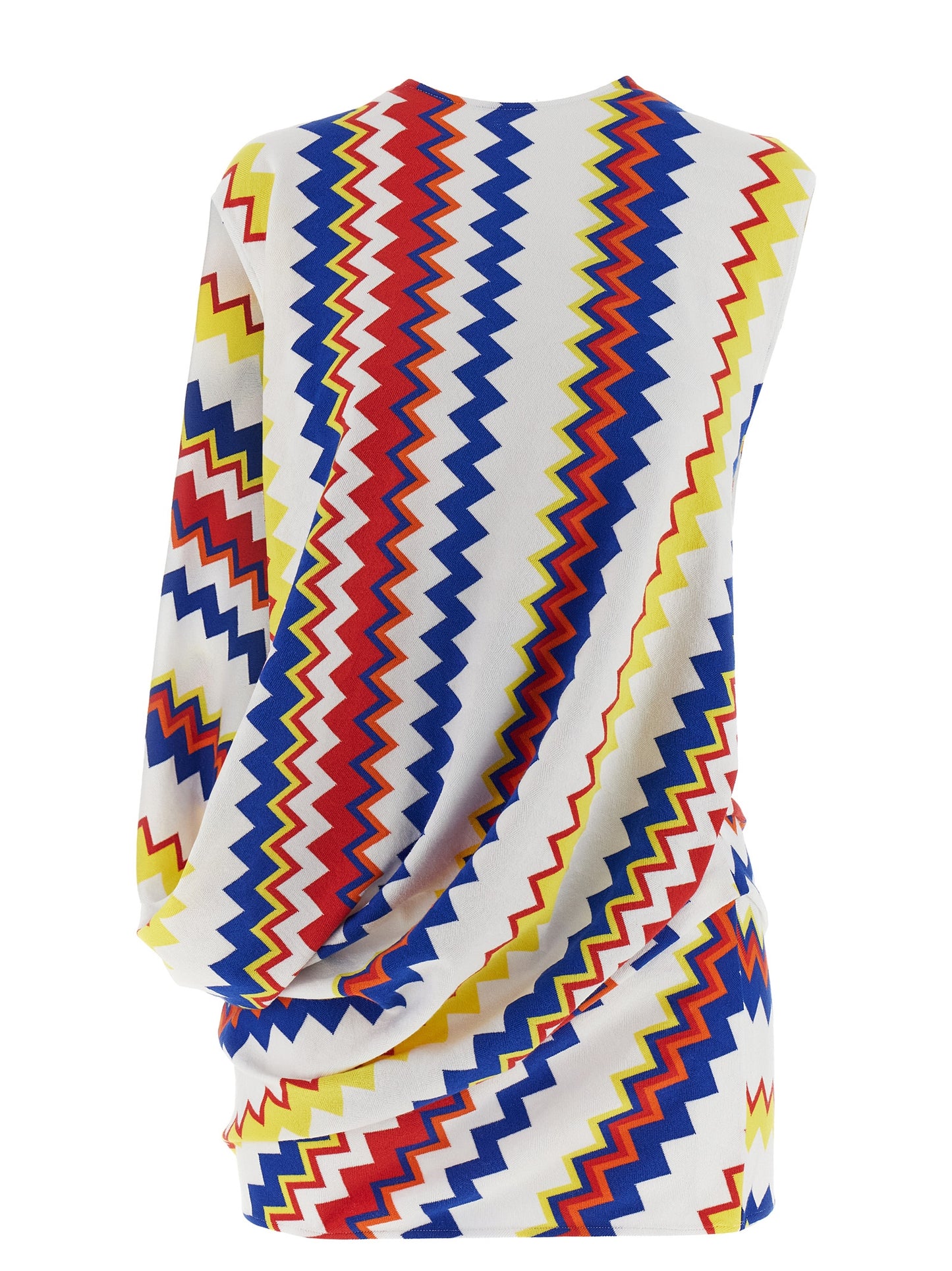 Shirt by Missoni for women in polyester & viscose multicolor & patterned, featuring a nuanced and nuanced crew neckline for a sophisticated finish.