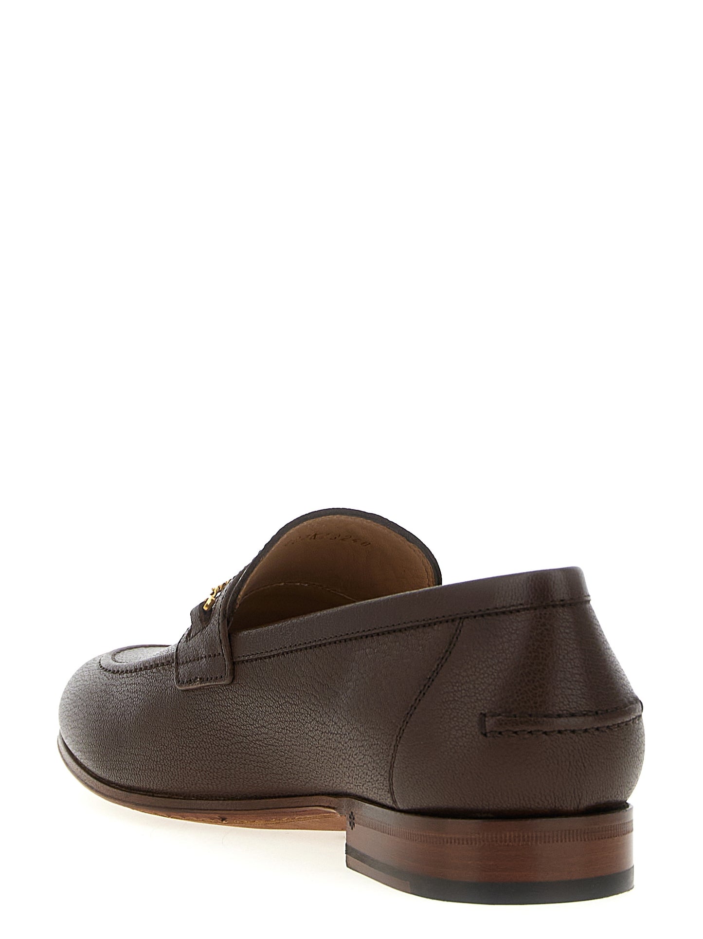This Loafer Slip-On Shoes by Valentino Garavani for men in goatskin leather brown & signature features an exquisite silhouette from the V Logo Men's Goatskin Leather Loafer Slip-On Shoes collection, defined by a sophisticated and elegant .