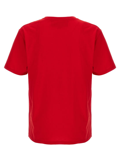 T-Shirt by Valentino Garavani for men in cotton multicolor, red & print showcases a chic silhouette, artfully detailed with a chic crew neckline and for a chic finish.