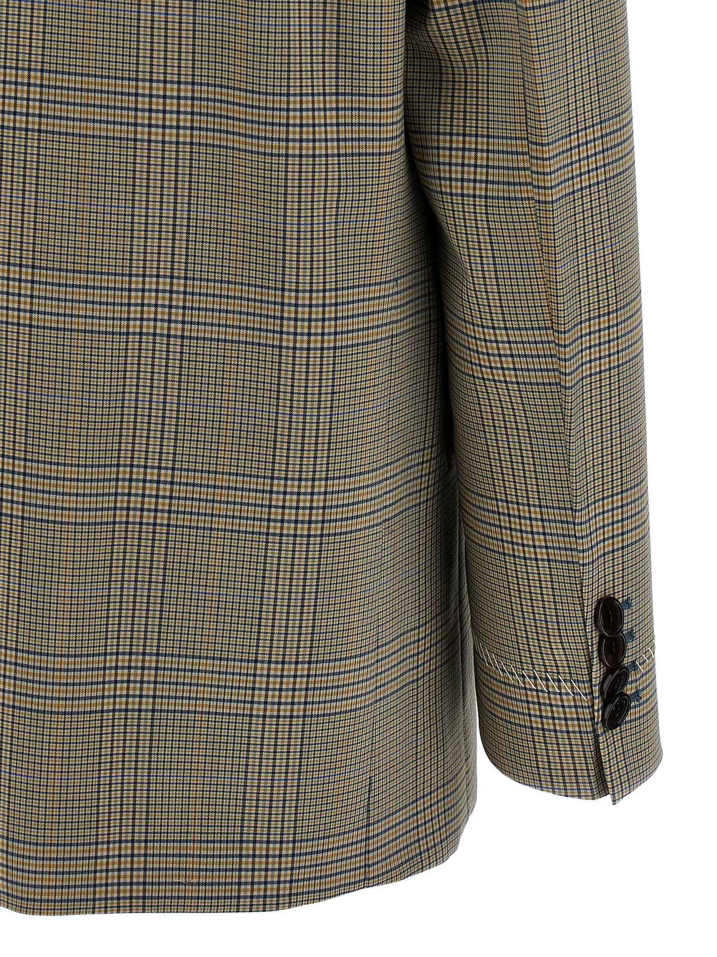 Blazer by Marni for women in virgin wool polyester & viscose multicolor features an sartorial silhouette, showcasing a sophisticated and sartorial for a truly sartorial finish.