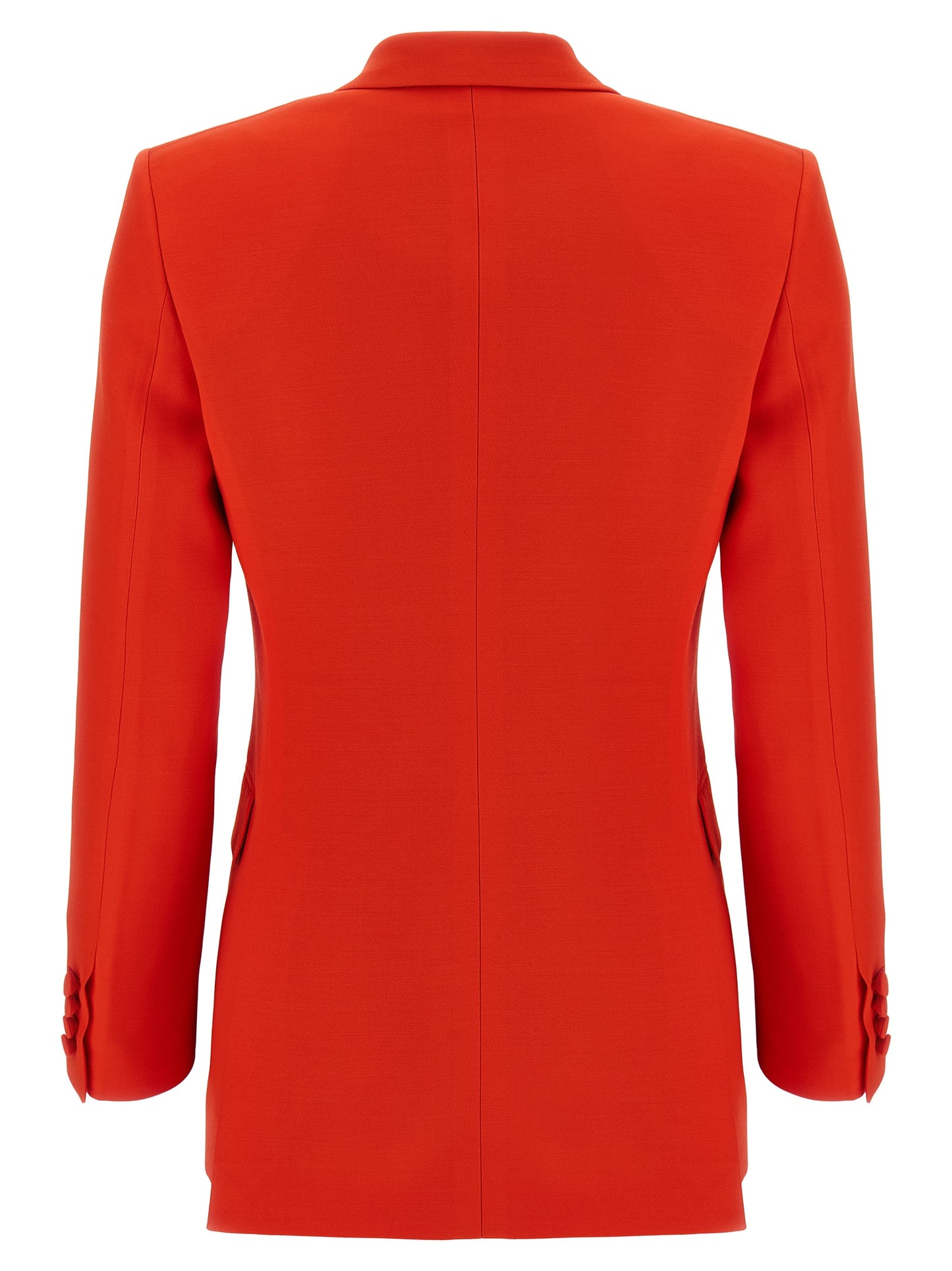 Blazer by Brioni for women in cupro silk & wool multicolor & red features an stylish silhouette, showcasing a sophisticated and stylish for a truly stylish finish.