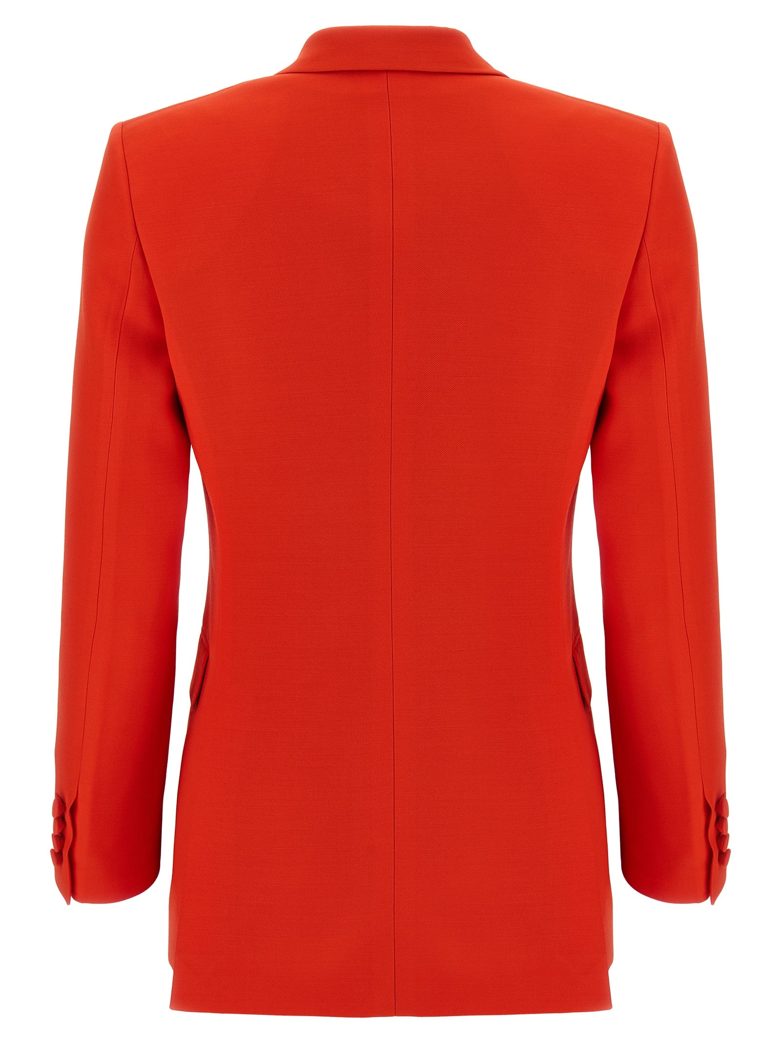 Blazer by Brioni for women in cupro silk & wool multicolor & red features an stylish silhouette, showcasing a sophisticated and stylish for a truly stylish finish.