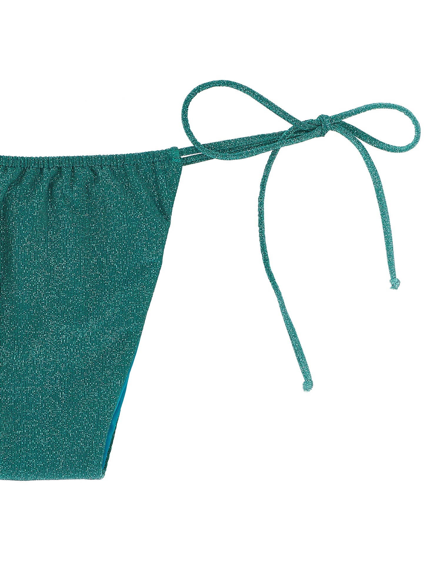 This Bikini by MC2 Saint Barth for women in polyamide polyester & viscose bicolour, green & signature features a beach chic silhouette from the Women's Polyamide Polyester & Viscose Bikini collection, showcasing a beach chic cut for a refined poolside look.