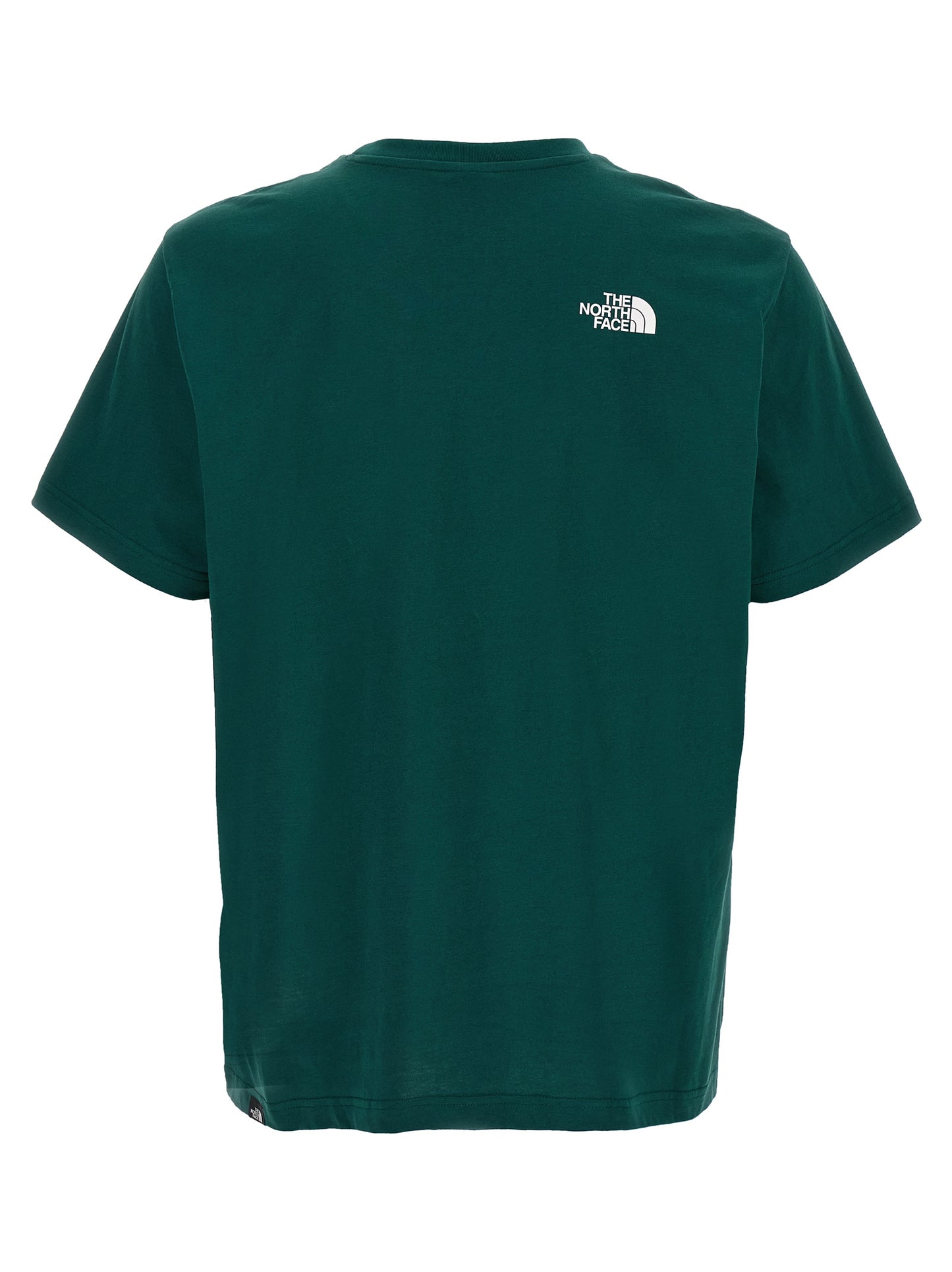T-Shirt by The North Face for men in cotton polyester bicolour, green & print showcases a chic silhouette, artfully detailed with a chic crew neckline and for a chic finish.