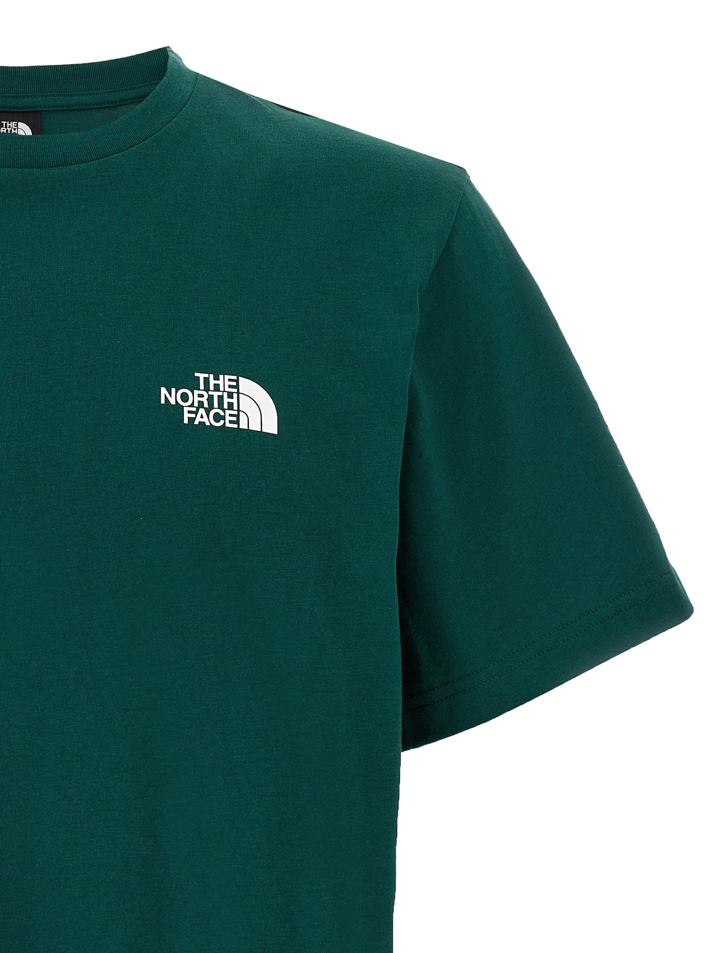 T-Shirt by The North Face for men in cotton polyester bicolour, green & print features an edgy silhouette, meticulously detailed with a sophisticated and crew neckline for a truly edgy finish.
