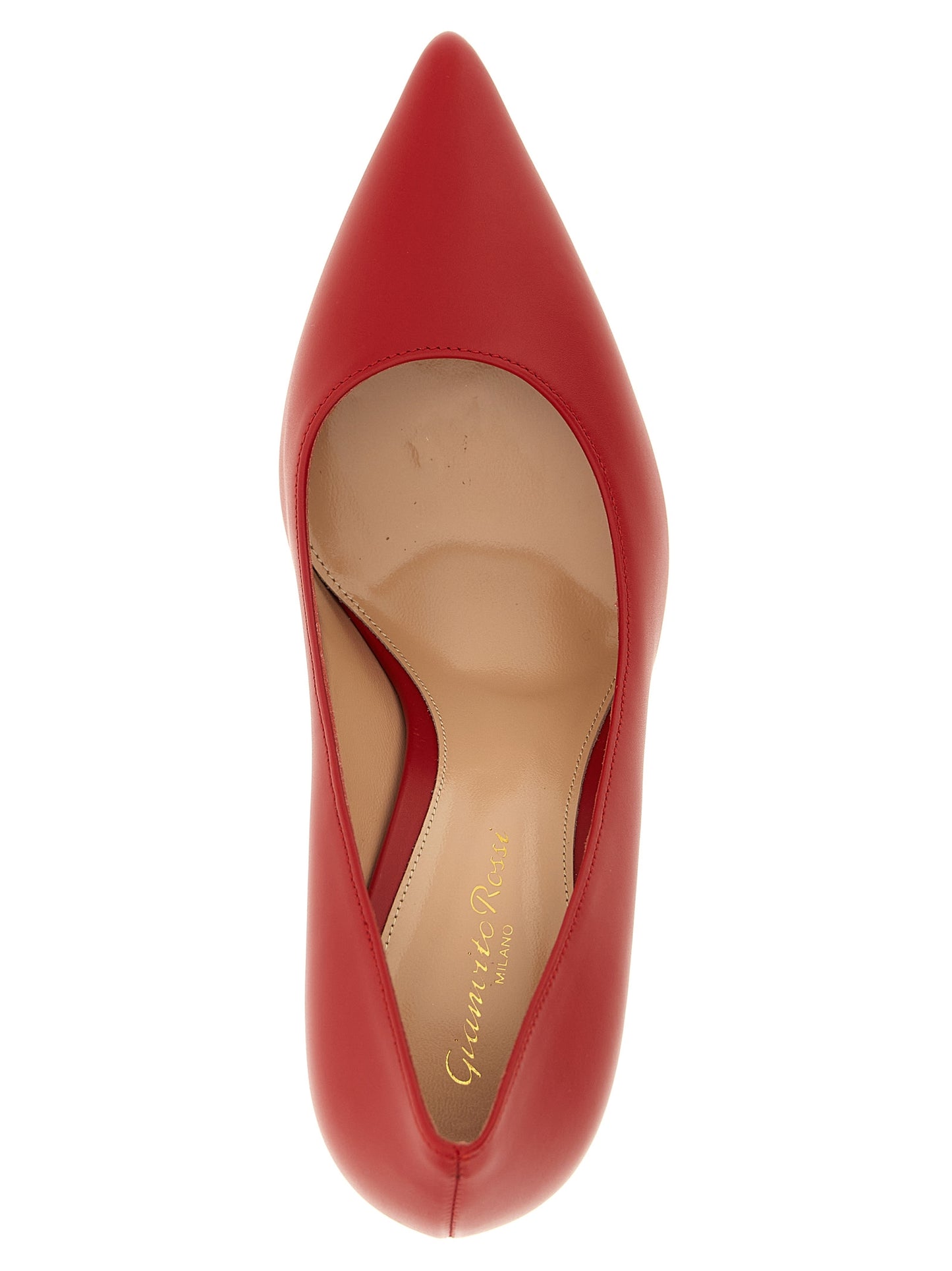 High-Heel Stiletto Pumps Heels by Gianvito Rossi for women in calfskin leather multicolor & red showcases a exquisite silhouette, perfectly accentuating Women's Calfskin Leather High-Heel Stiletto Pumps Heels with a exquisite stiletto high-heel and exquisite pointed toe style.