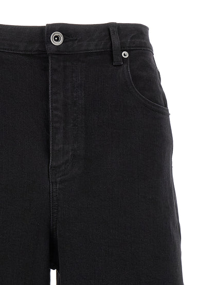 Jeans by Self-Portrait for women in stretch denim cotton black features an sophisticated high rise and with a precise long, creating a sophisticated and sophisticated silhouette.