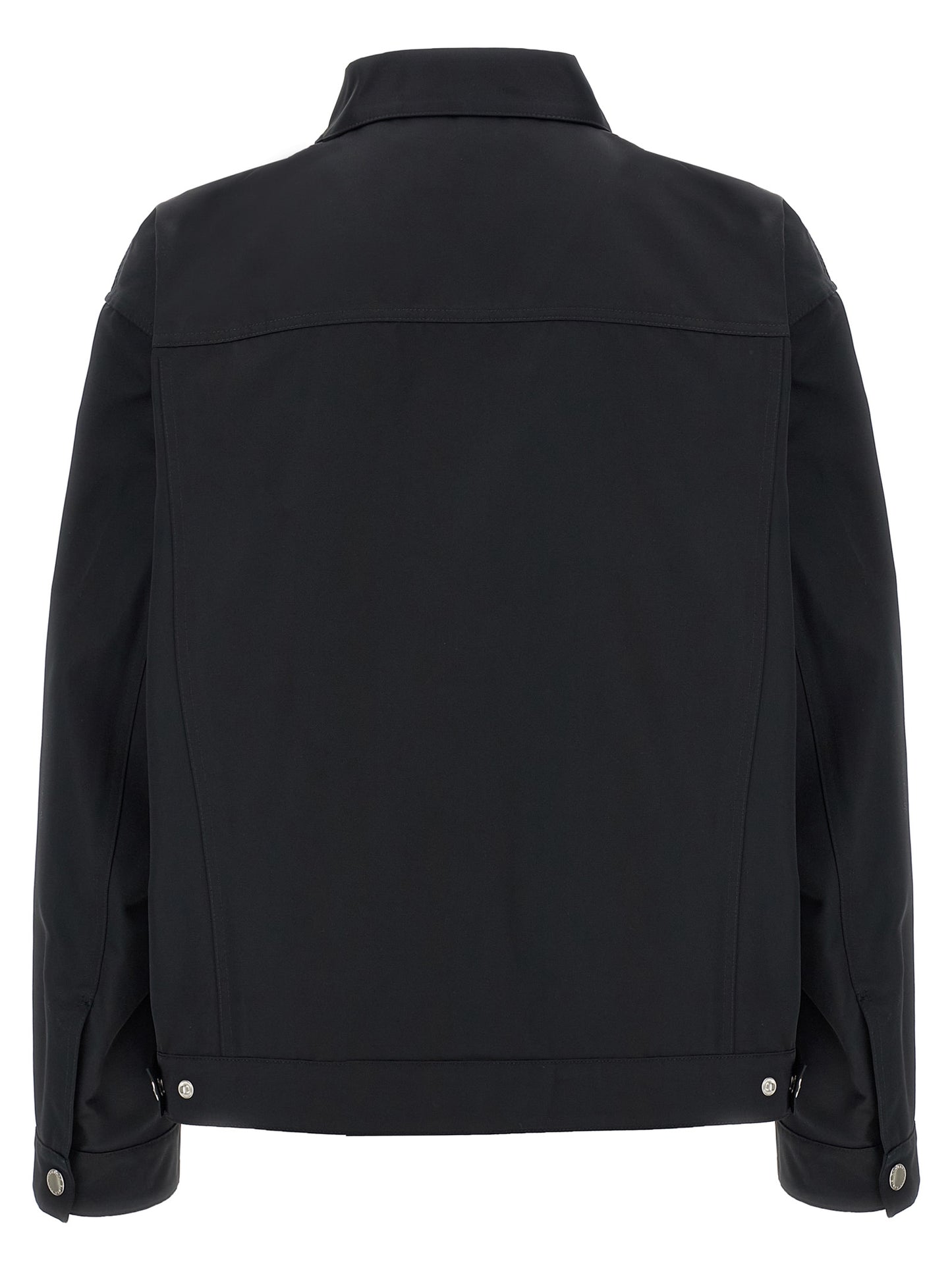 Overcoat by Dsquared² for men in polyester black features a cosy chic silhouette, artfully detailed with a sophisticated and premium pockets for a cosy chic finish.
