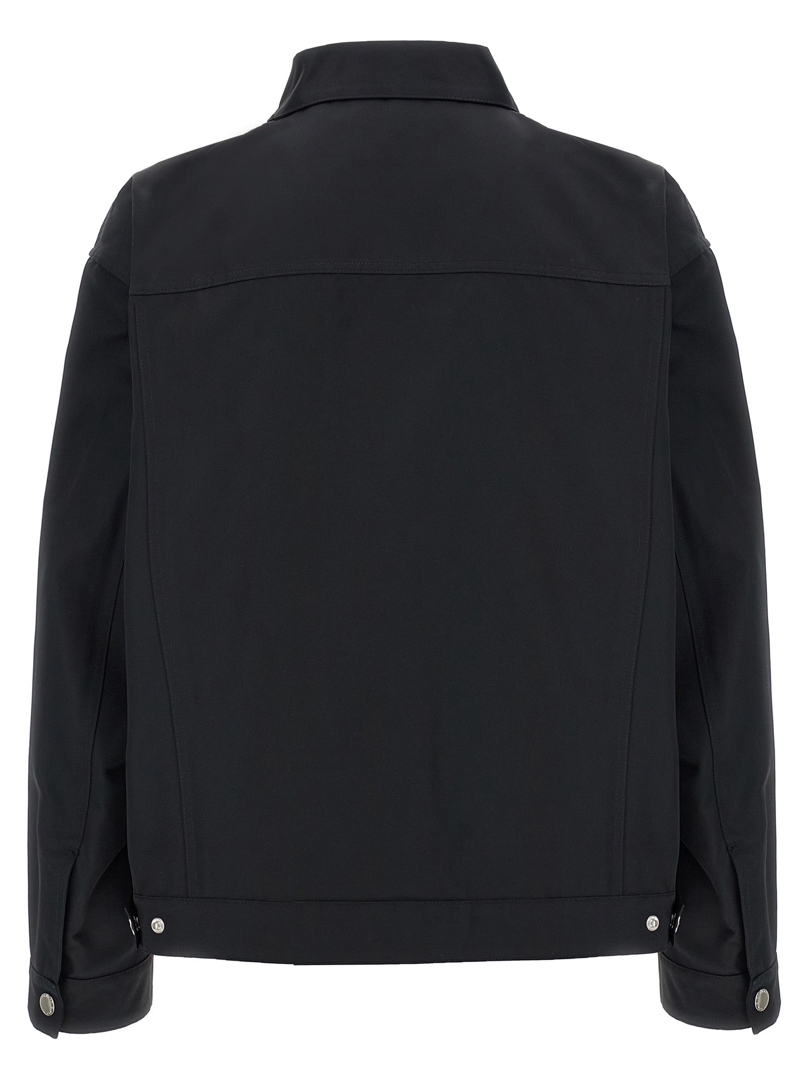 Overcoat by Dsquared² for men in polyester black features a cosy chic silhouette, artfully detailed with a sophisticated and premium pockets for a cosy chic finish.
