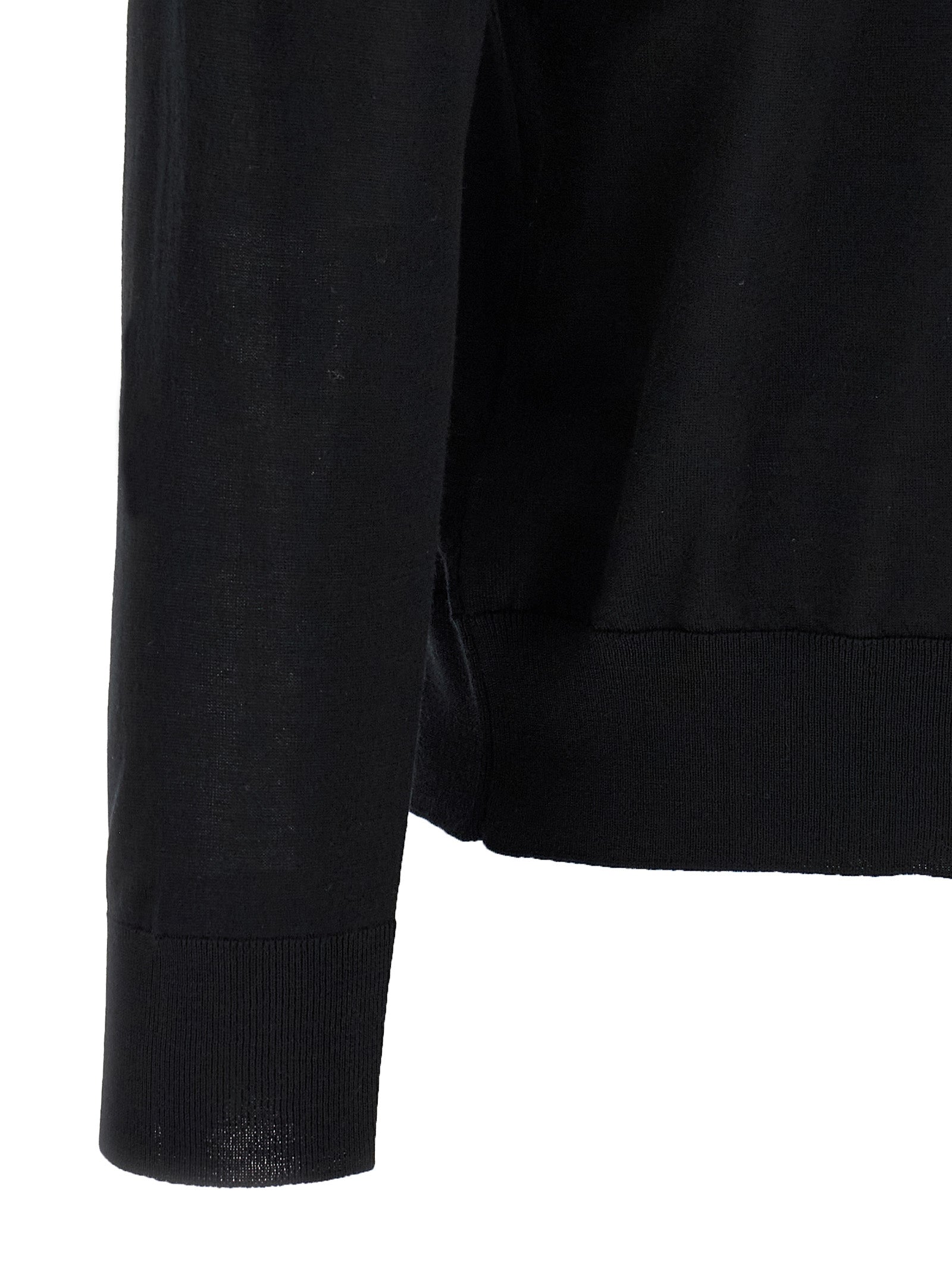 Polo Shirt by Kiton for men in wool black showcases a enviable silhouette, featuring a refined and for a enviable finish.