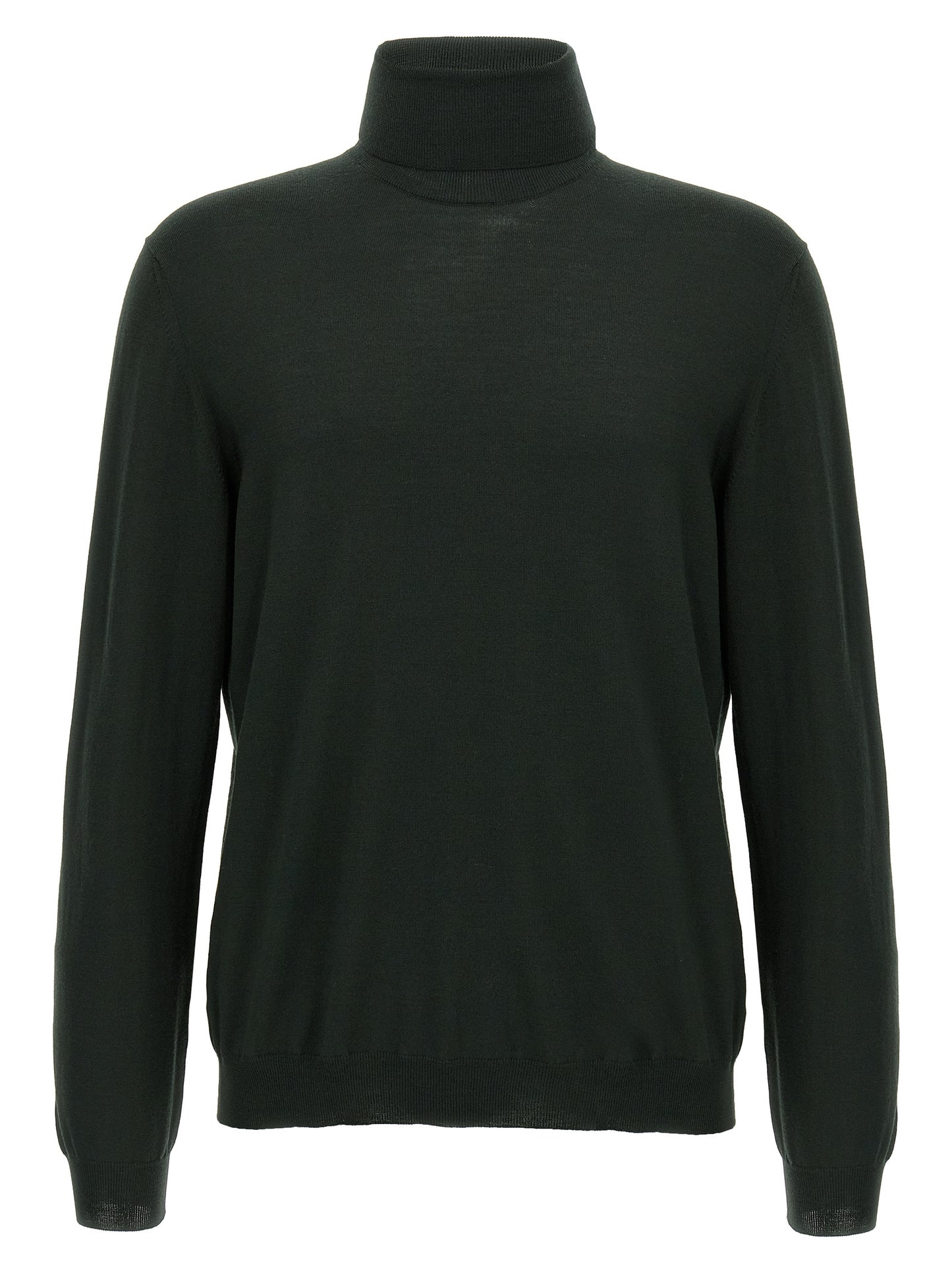 ZANONE Bicolor Virgin Wool Cardigan