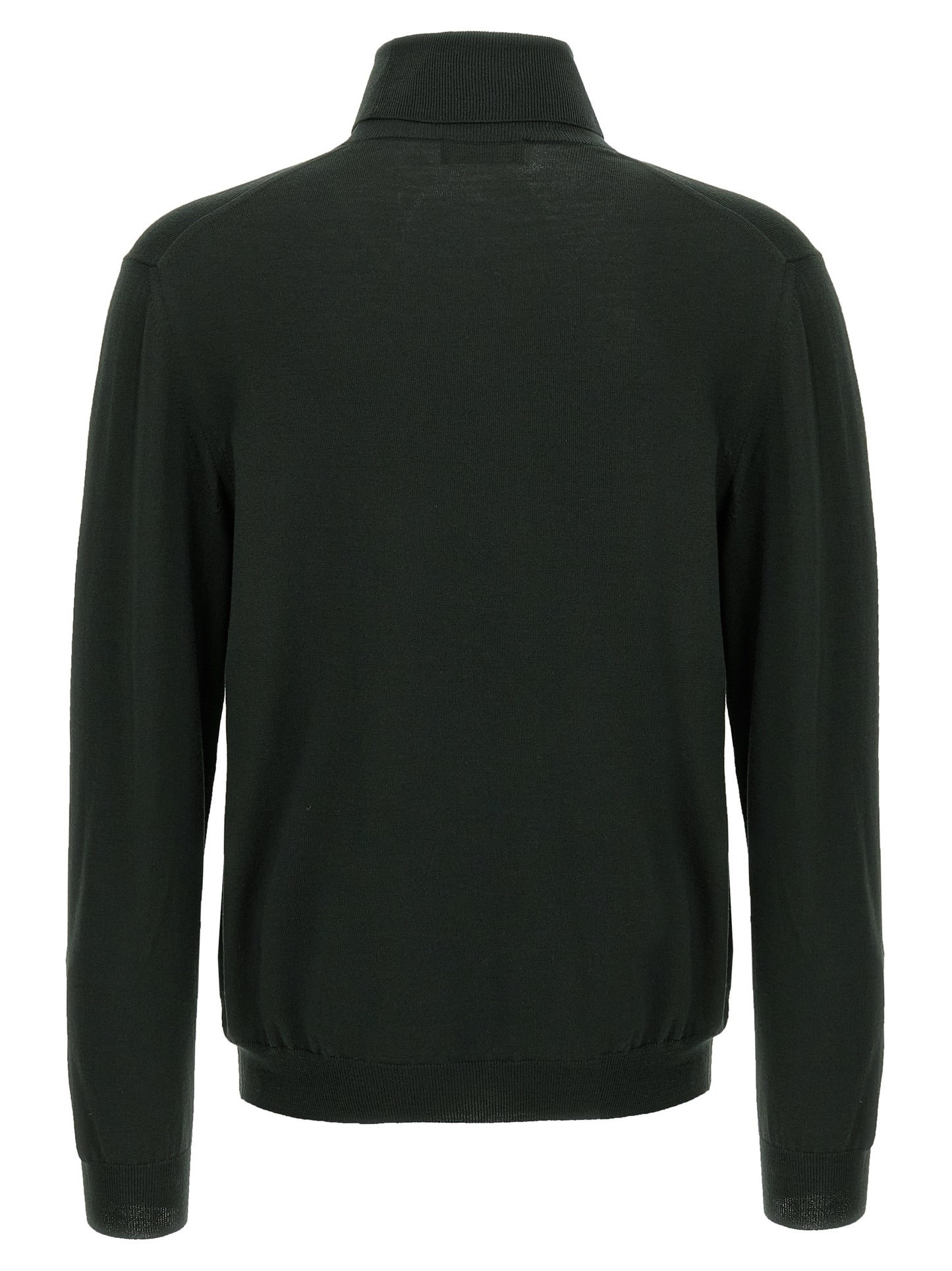 ZANONE Bicolor Virgin Wool Cardigan