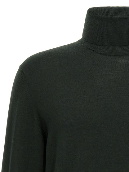 ZANONE Bicolor Virgin Wool Cardigan