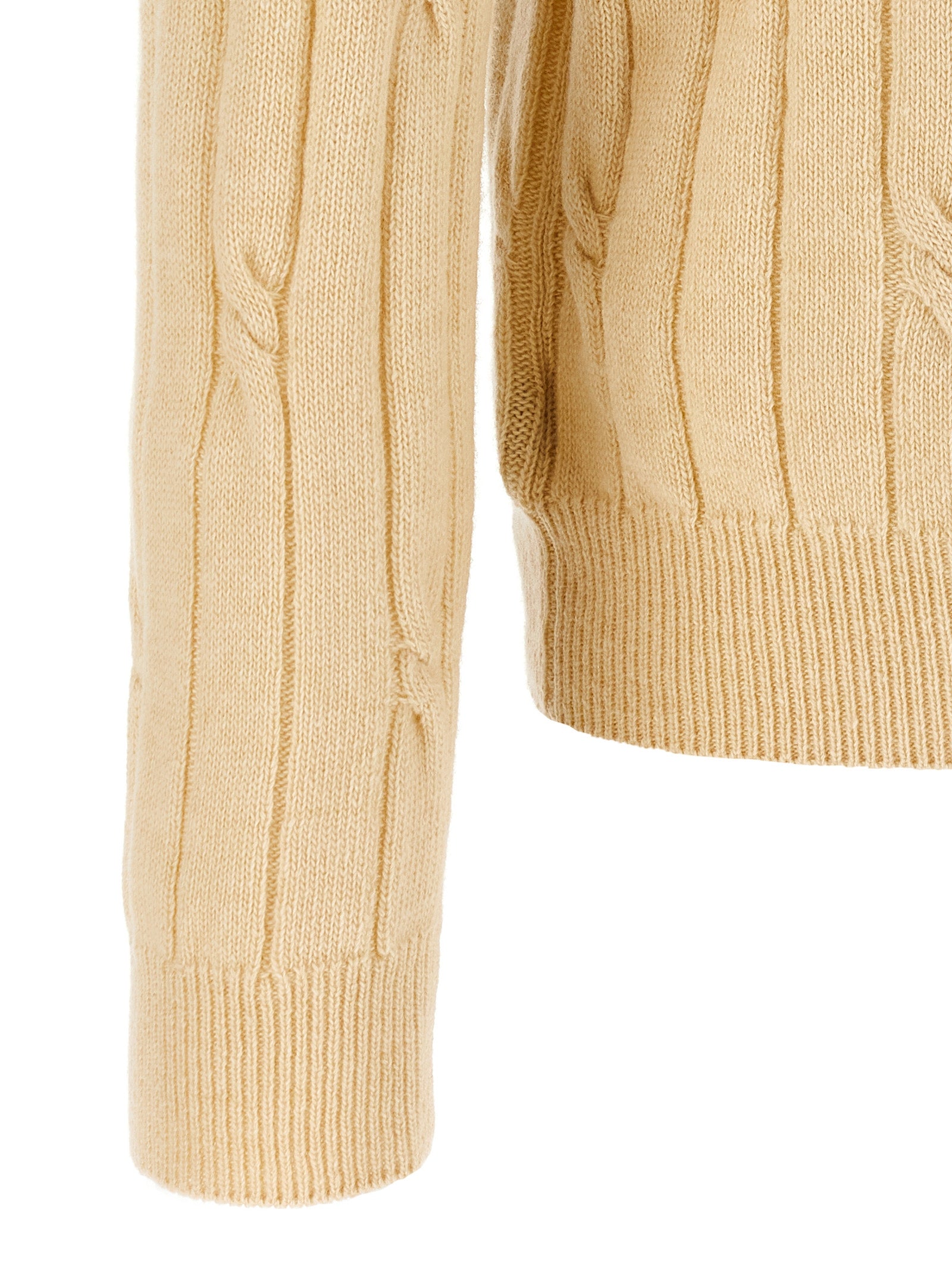 Polo Shirt by ZANONE for men in cashmere virgin wool beige presents a distinguished silhouette, showcasing a sophisticated and distinguished for a truly distinguished finish.