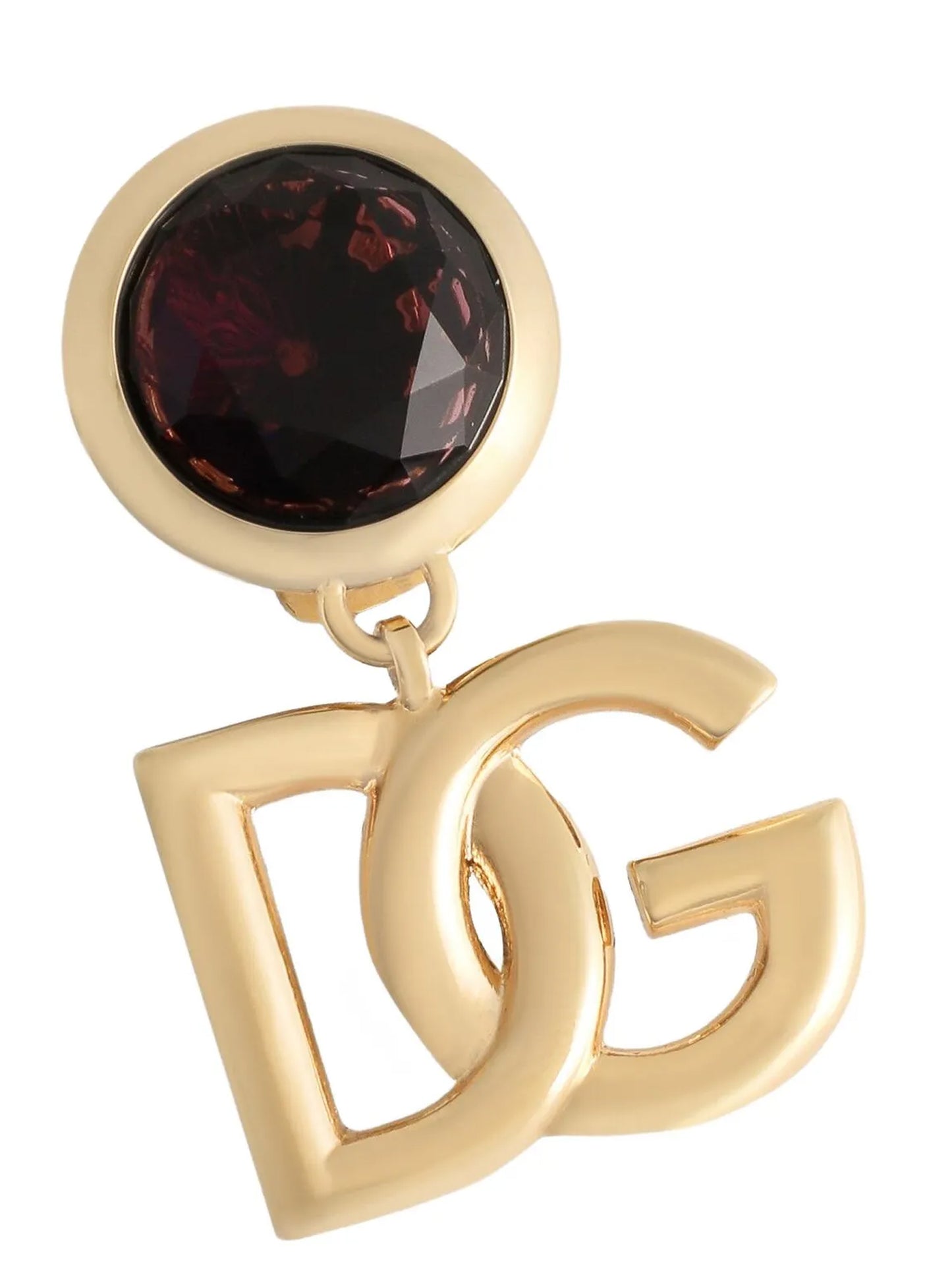 Earrings by Dolce & Gabbana for women in cotton gold presents a exquisite silhouette, showcasing a exquisite from the Women's Gold Brass & Glass Earrings collection for a truly exquisite finish.