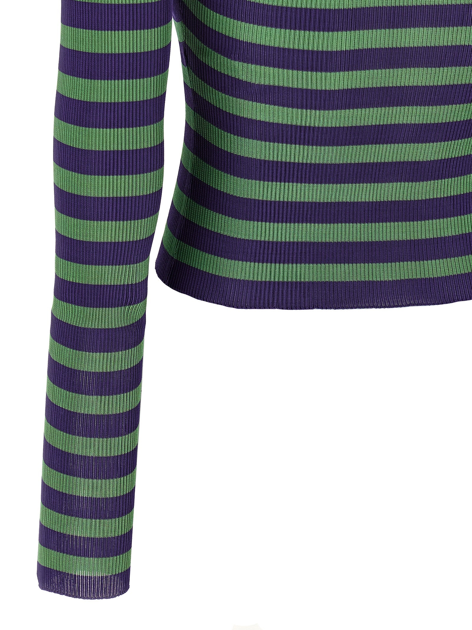 Cardigan by Dolce & Gabbana for women in viscose multicolor & striped features an crisp silhouette, showcasing a sophisticated and detail for a truly crisp finish.