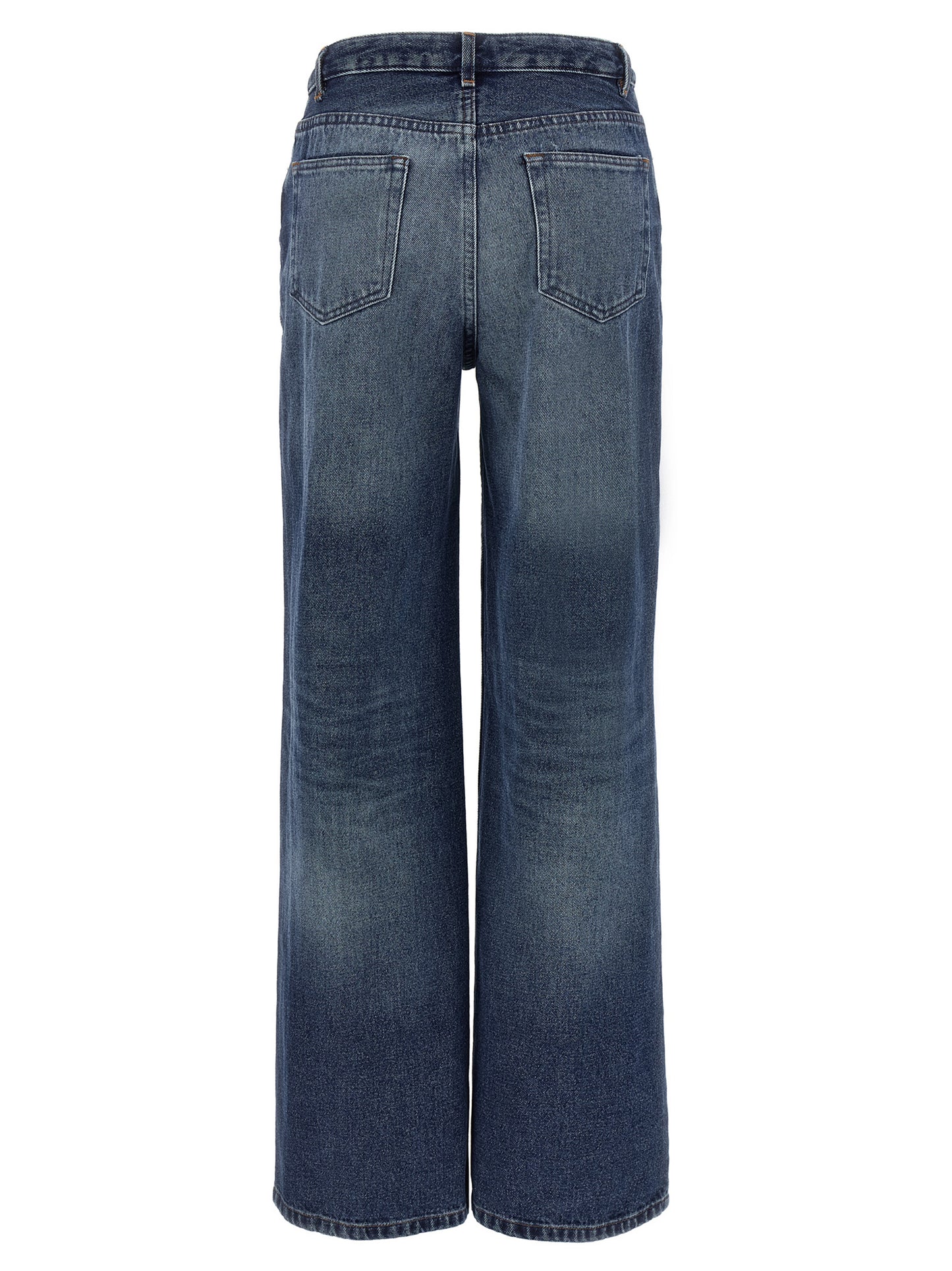 Jeans by A.P.C. for women in denim cotton blue features an sophisticated and straight-leg & wide with a precise long, creating a sophisticated and sophisticated silhouette.