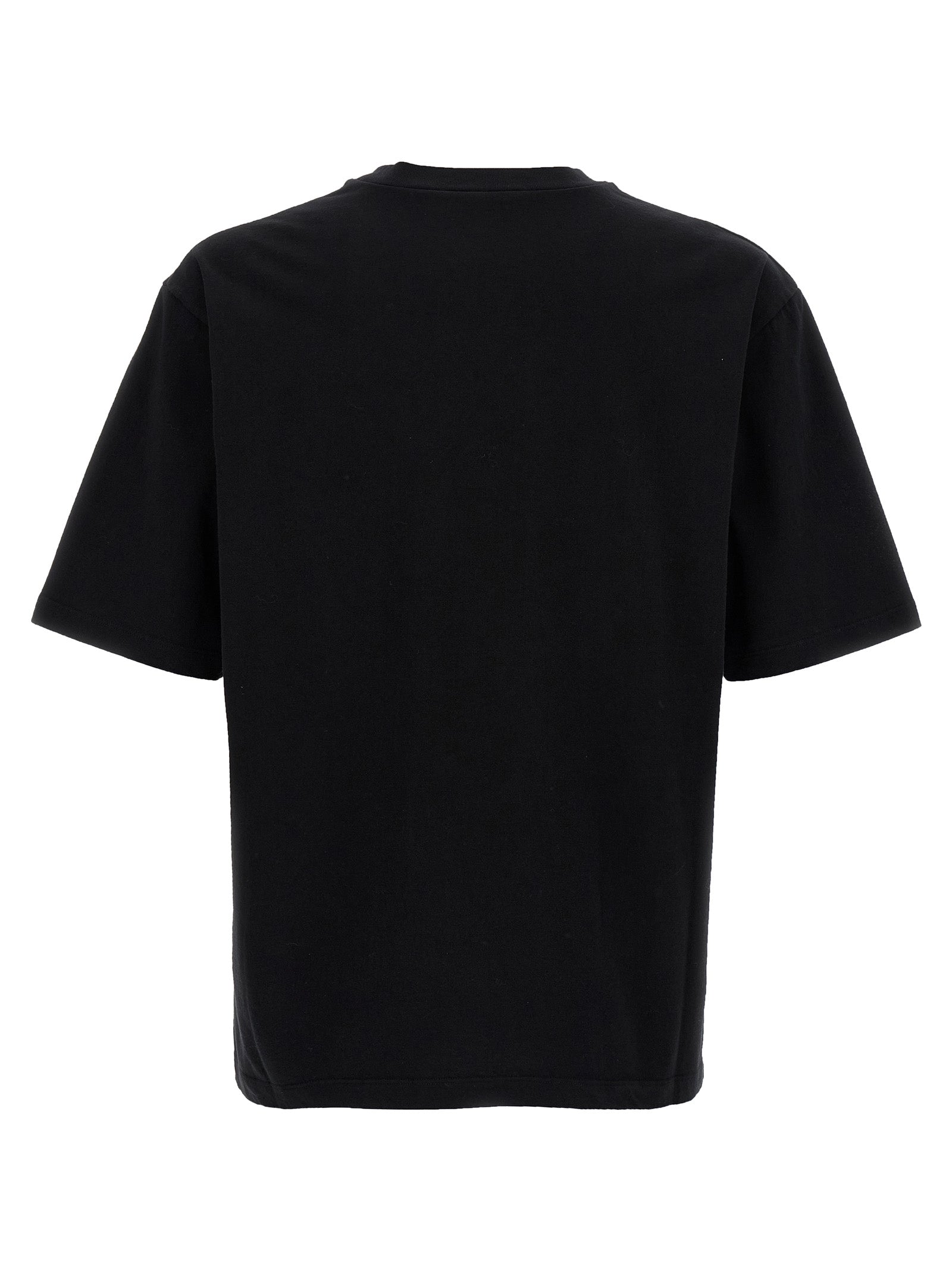 T-Shirt by Dsquared² for men in cotton black & print features an on trend silhouette, perfectly showcasing a on trend and crew neckline for an elevated aesthetic.