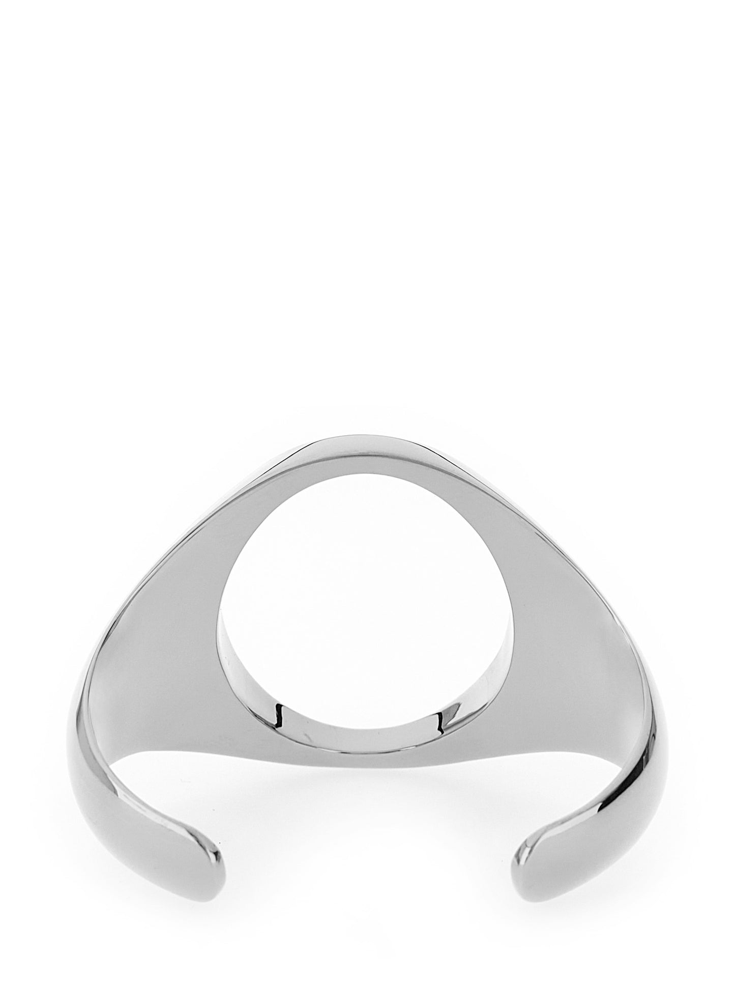Bracelet by MM6 Maison Margiela for women in cotton silver showcases a luminous , artfully capturing the essence of the luminous Women's Silver Brass Bracelet collection.