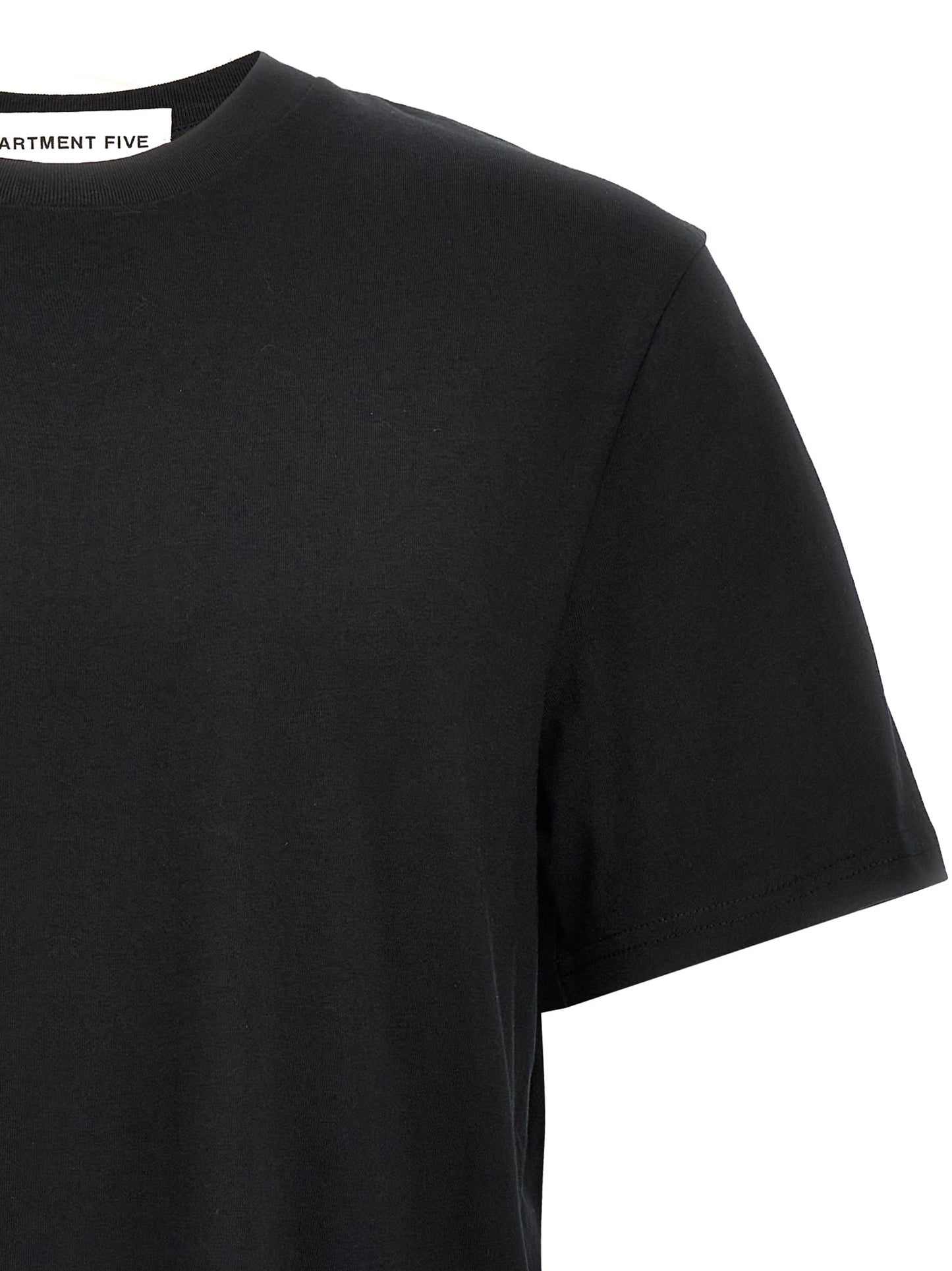 T-Shirt by Department 5 for men in cotton black & print features an on trend silhouette, perfectly showcasing a on trend and crew neckline for an elevated aesthetic.