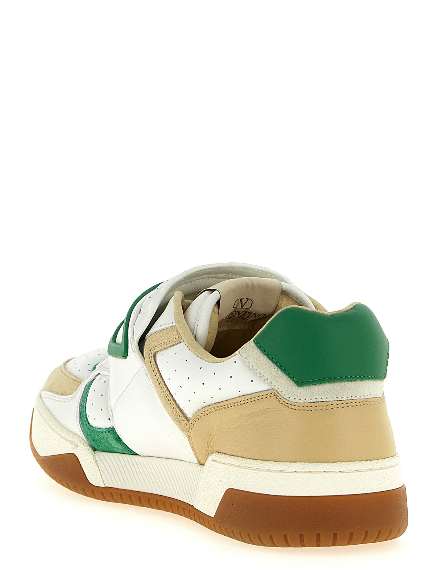Athletic Sneakers Valentino Garavani men suede calf leather multicolor & signature featuring a avant-garde V Logo Men's Athletic Suede Calf Leather Sneakers design with a avant-garde athletic style for a refined finish.