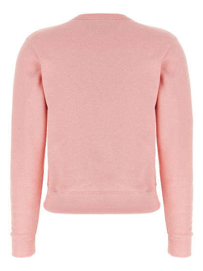 Sweatshirt by Valentino Garavani for women in cotton multicolor & pink features an exquisite silhouette, showcasing and crew neckline details for a exquisite look.