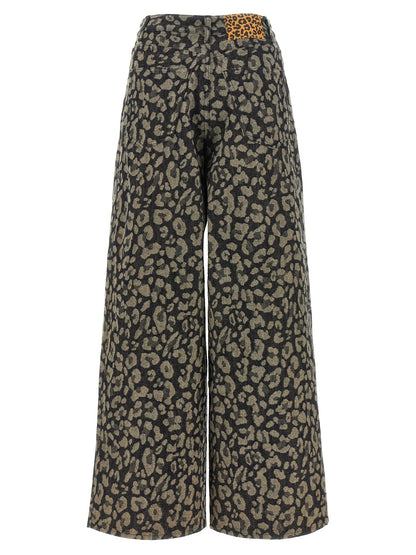 Alanui Multicolor Cotton Casual Pants