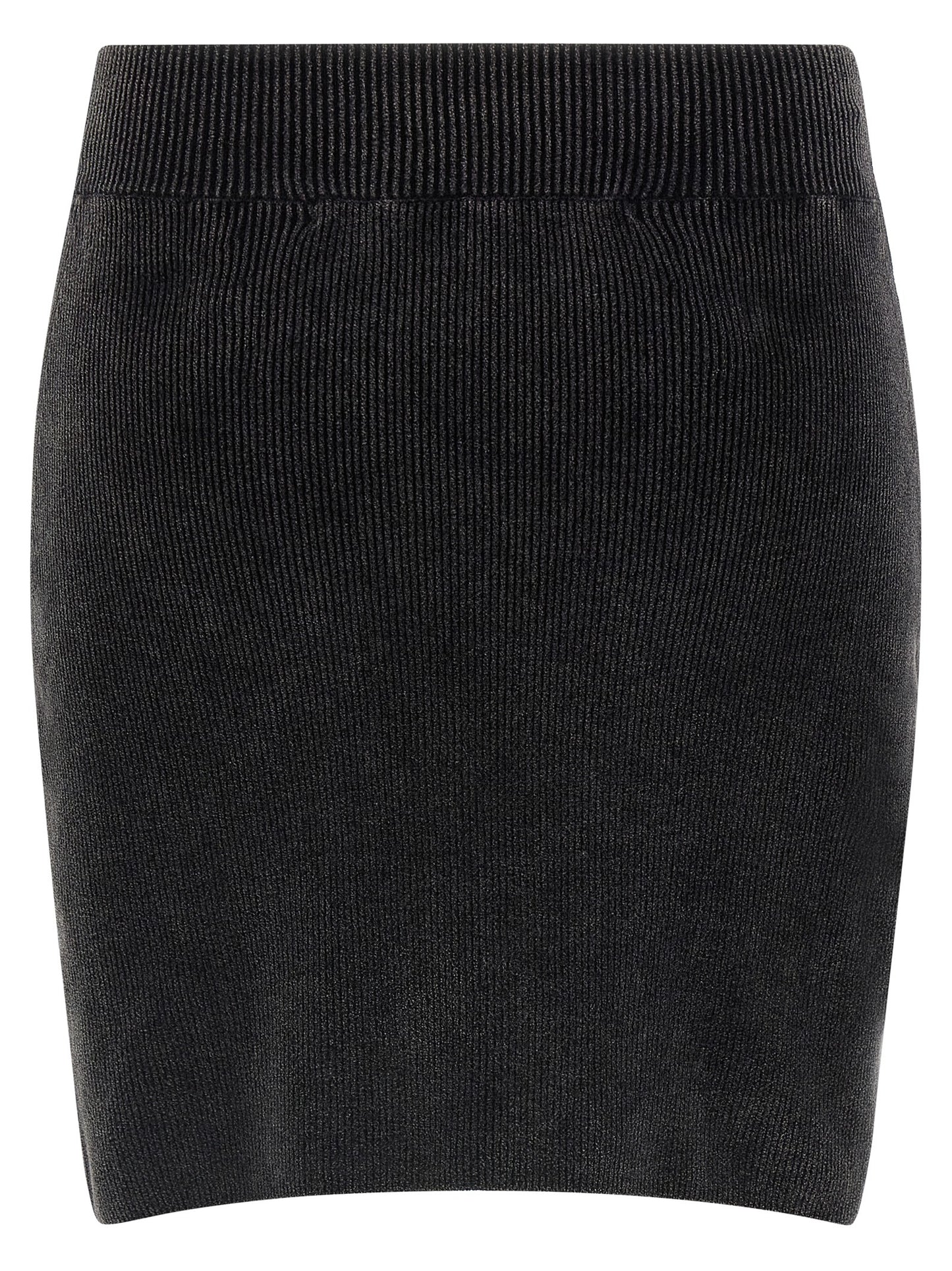 Skirt by Alexander Wang for women in stretch polyamide cotton black features a contoured silhouette from the Women's Stretch Polyamide Cotton Long Skirt collection, characterized by its contoured long for a contoured finish.