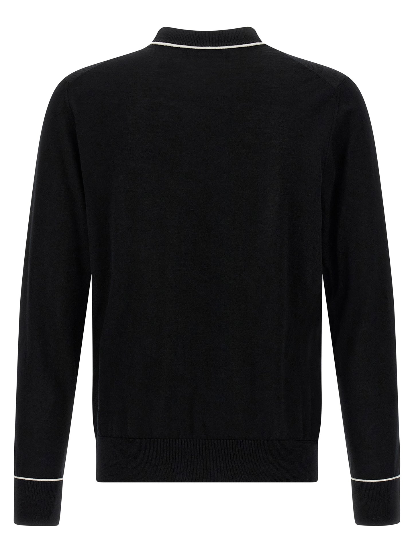 Cardigan by Dolce & Gabbana for men in marabou wool black features an impeccable silhouette, showcasing a sophisticated and detail for a truly impeccable finish.