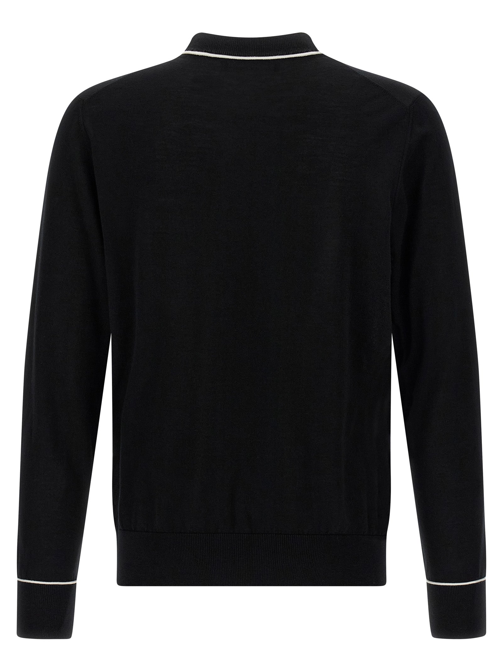Cardigan by Dolce & Gabbana for men in marabou wool black features an impeccable silhouette, showcasing a sophisticated and detail for a truly impeccable finish.