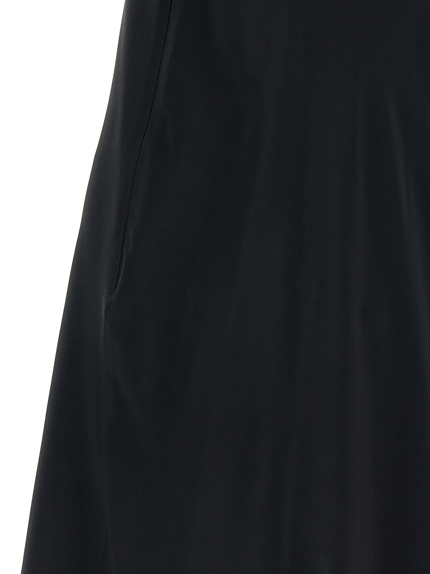 Dress by Giovanni Bedin for women in silk & acetate black & pearl features an sultry silhouette defined by a and , falling to an sultry short mini for a sultry look.