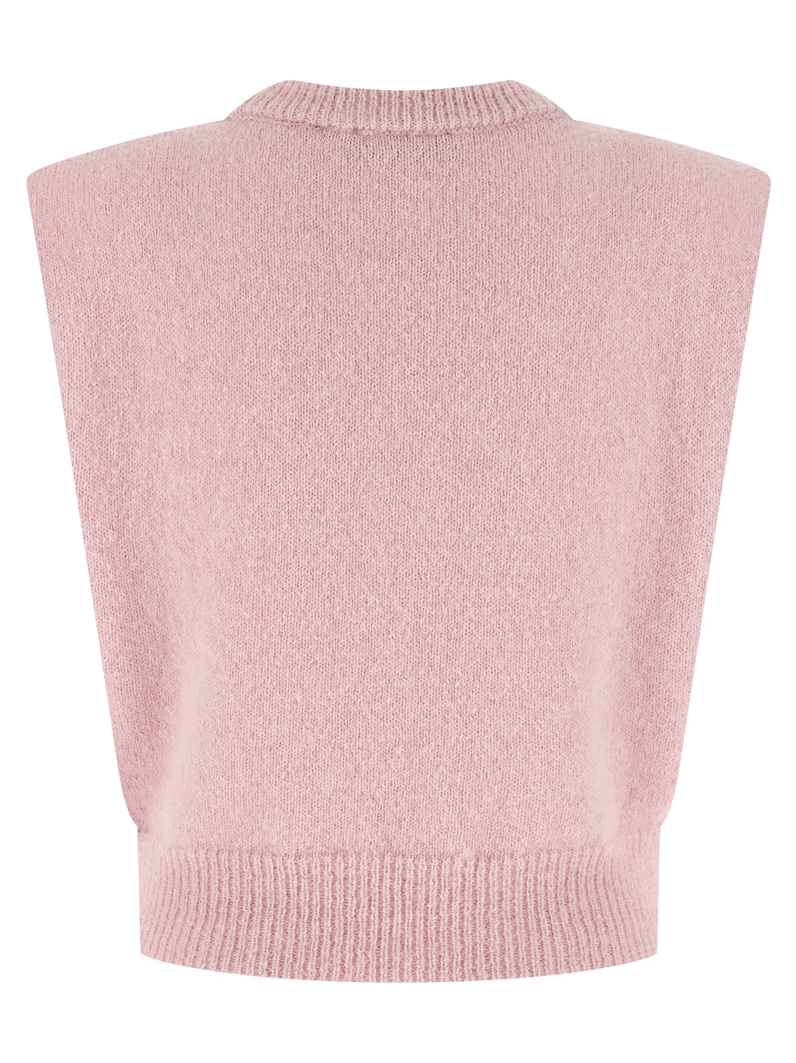 Vest by ROTATE BIRGER CHRISTENSEN for women in alpaca wool & polyamide multicolor & pink features an contemporary silhouette, showcasing refined insulated and a contemporary for a sophisticated layered look.