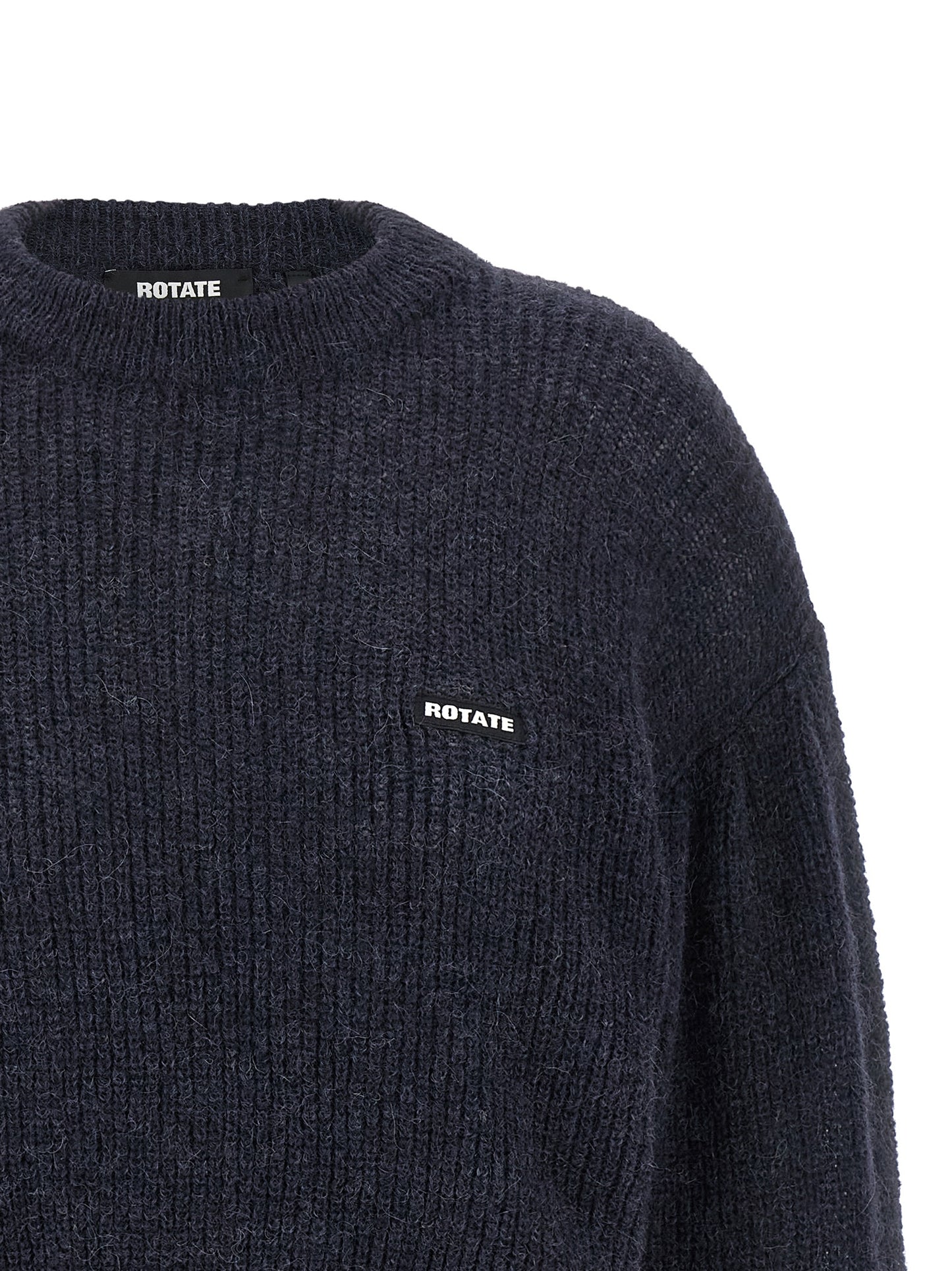 ROTATE BIRGER CHRISTENSEN Blue Wool Cardigan