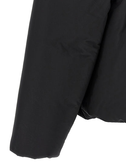 Dsquared² Black Polyester Full-Length Jacket