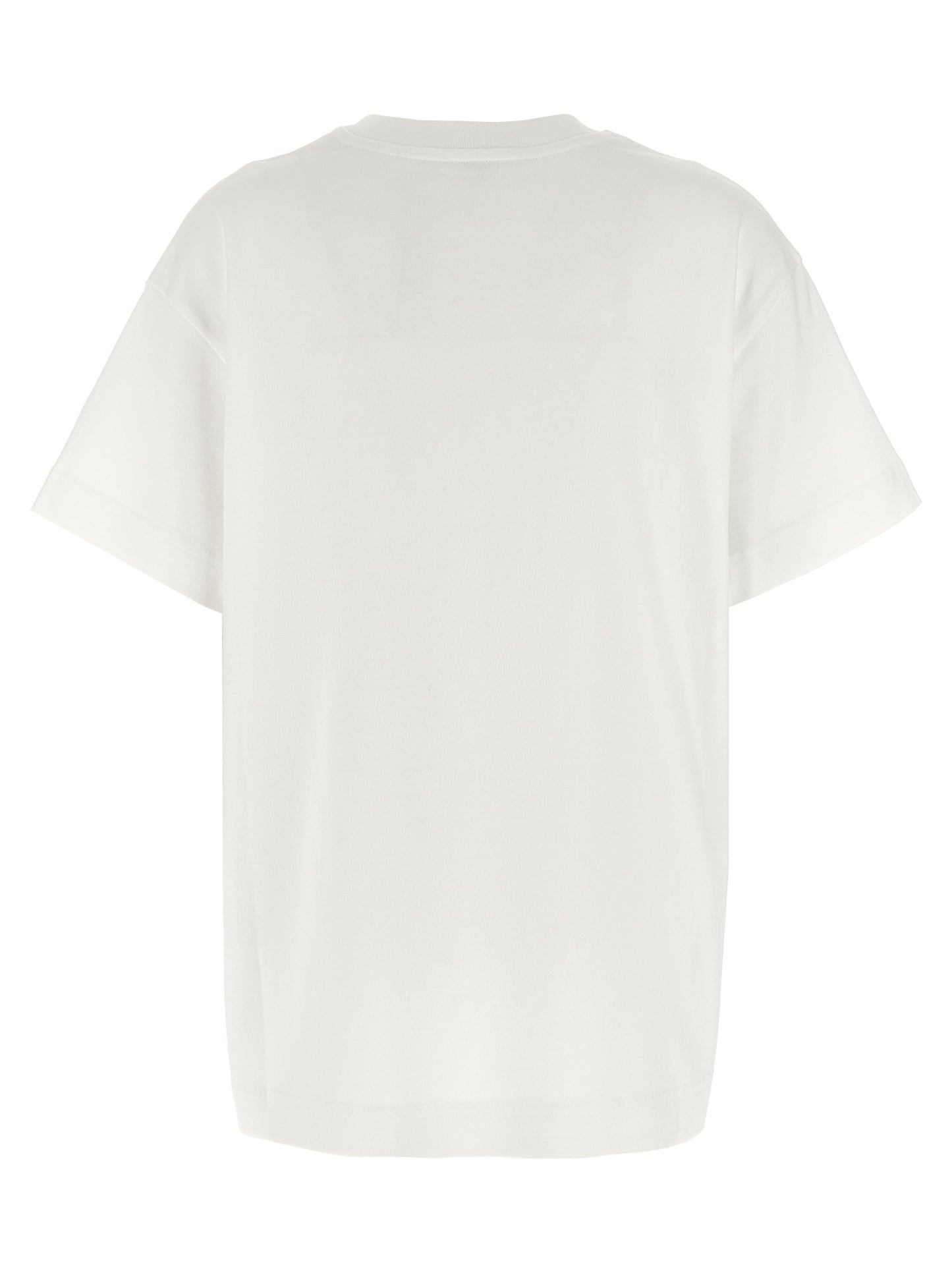 T-Shirt by Givenchy for women in cotton white features an edgy silhouette, meticulously detailed with a sophisticated and crew neckline for a truly edgy finish.