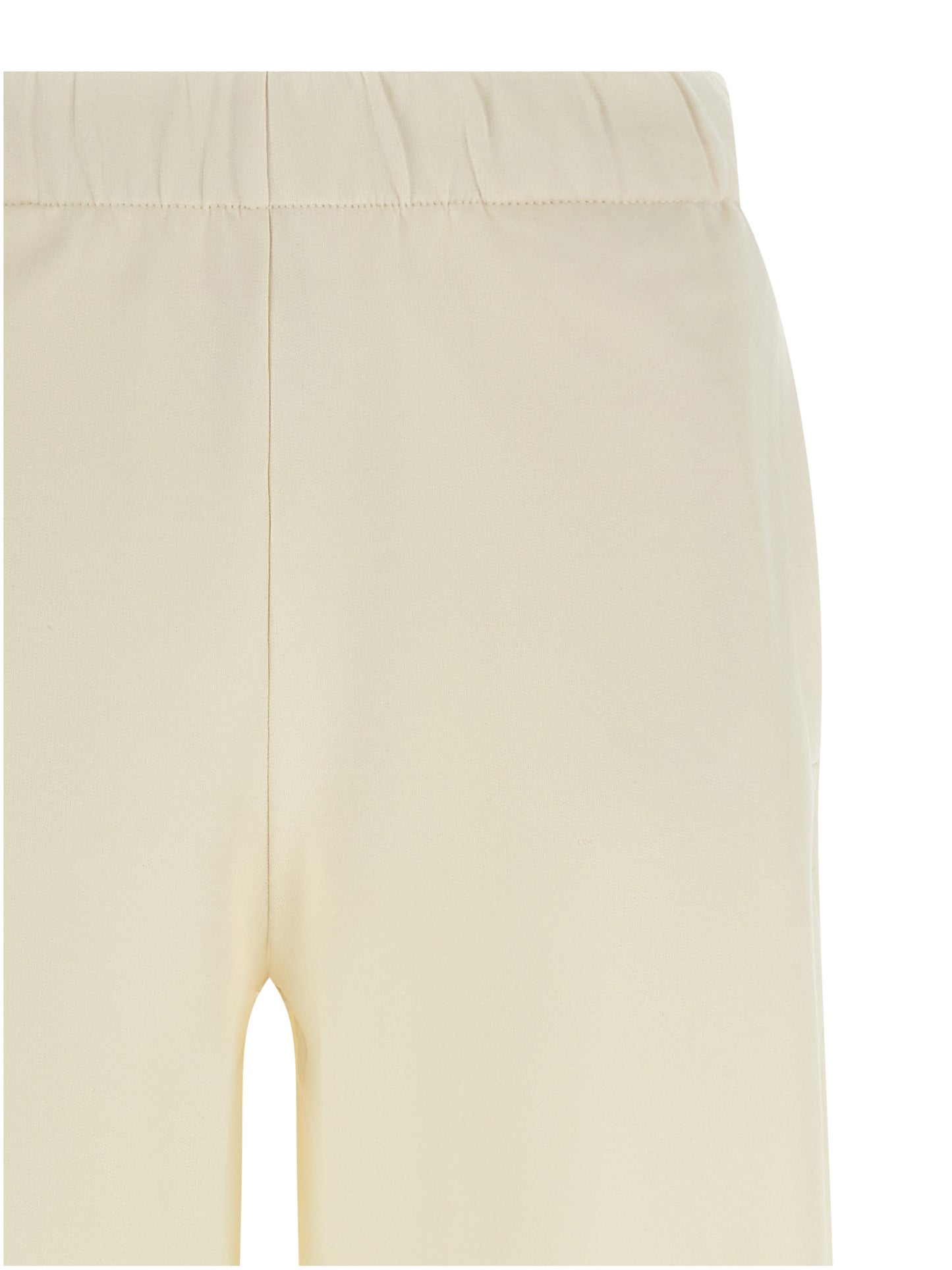 Casual Pants by Max Mara for women in silk & cotton white features a refined silhouette with a refined straight-leg, defined by a and a refined long for a refined finish.